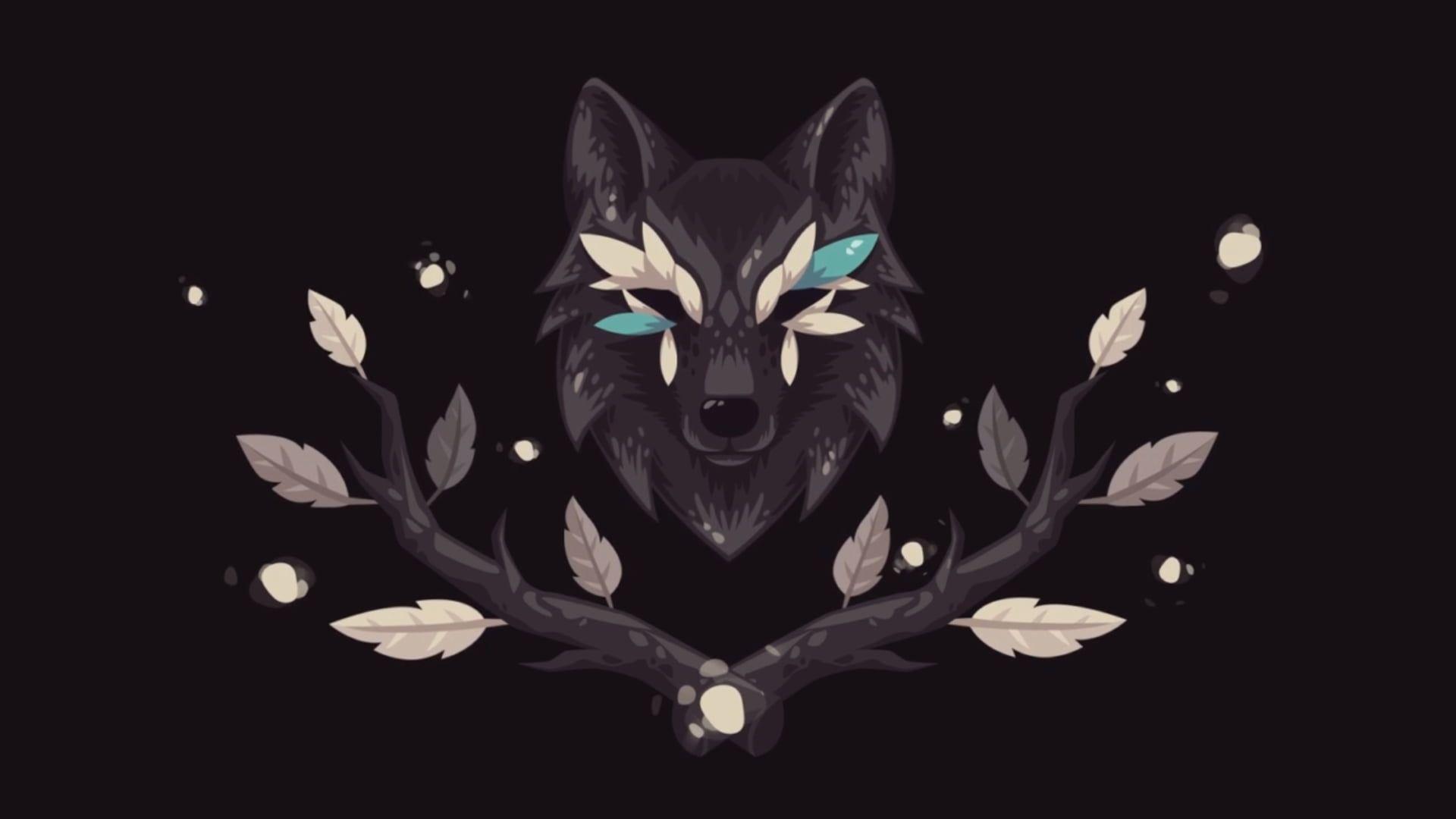 1920x1080 black fox illustration #wolf #black #animals #artwork P #wallpaper #hdwallpaper #desktop. Fox illustration, Wallpaper, HD wallpaper