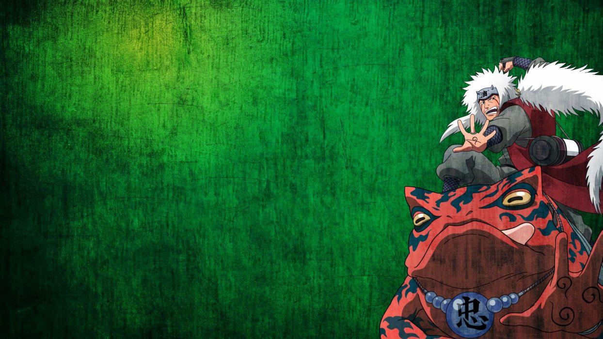 1244x700 Naruto: Shippuden ếch anime anime boy Jiraiya nền xanh