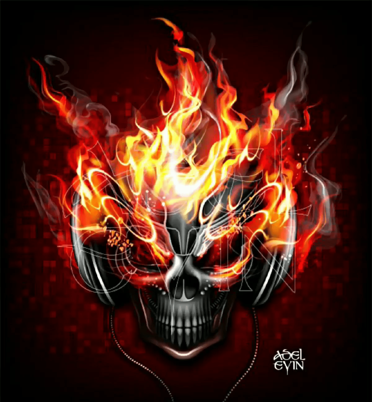 Red Flame Skull Wallpapers Top Free Red Flame Skull Backgrounds
