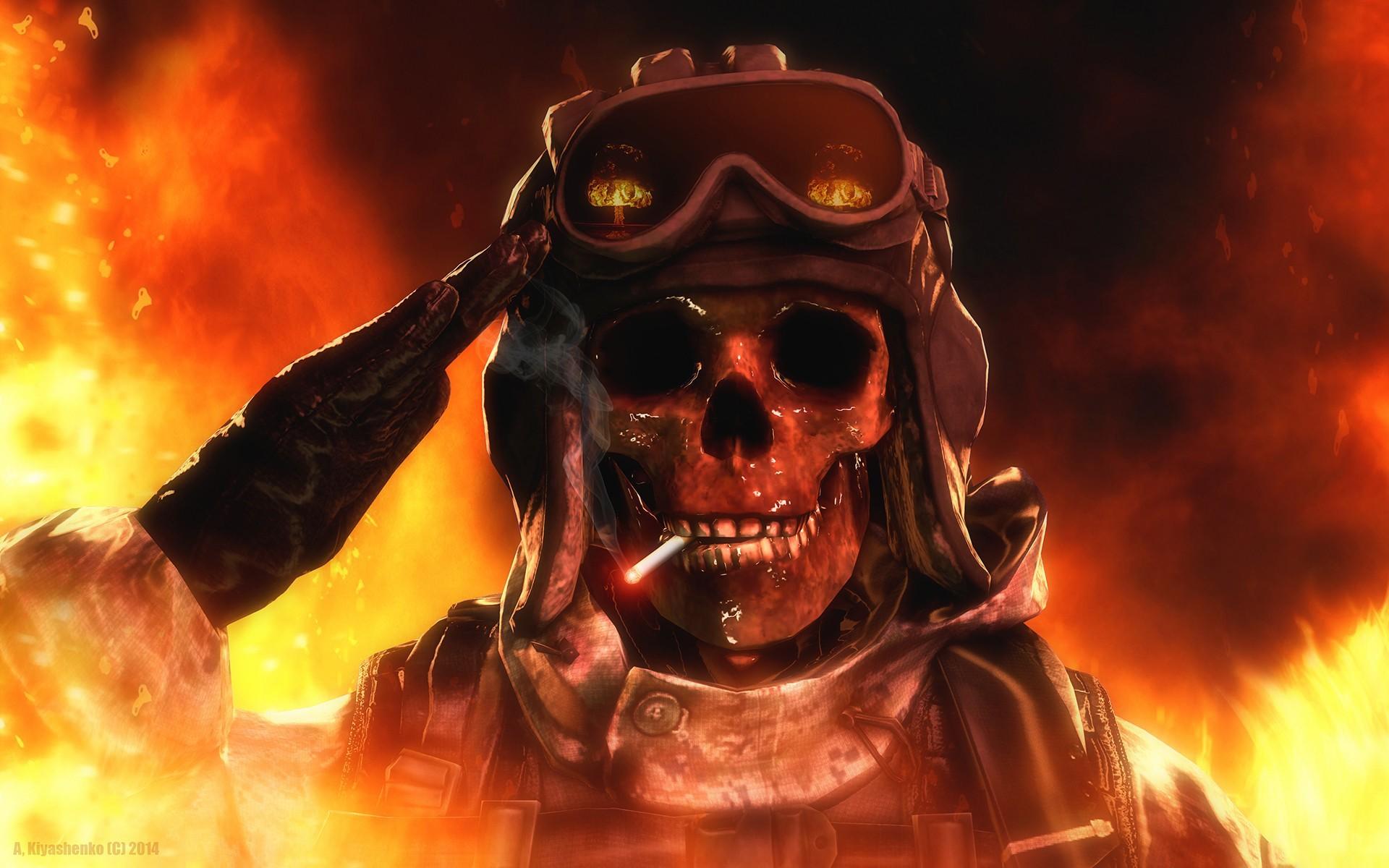 1920x1200 #fire, #CGI, #render, #cigarettes, #skull, wallpaper. Mocah HD Wallpaper