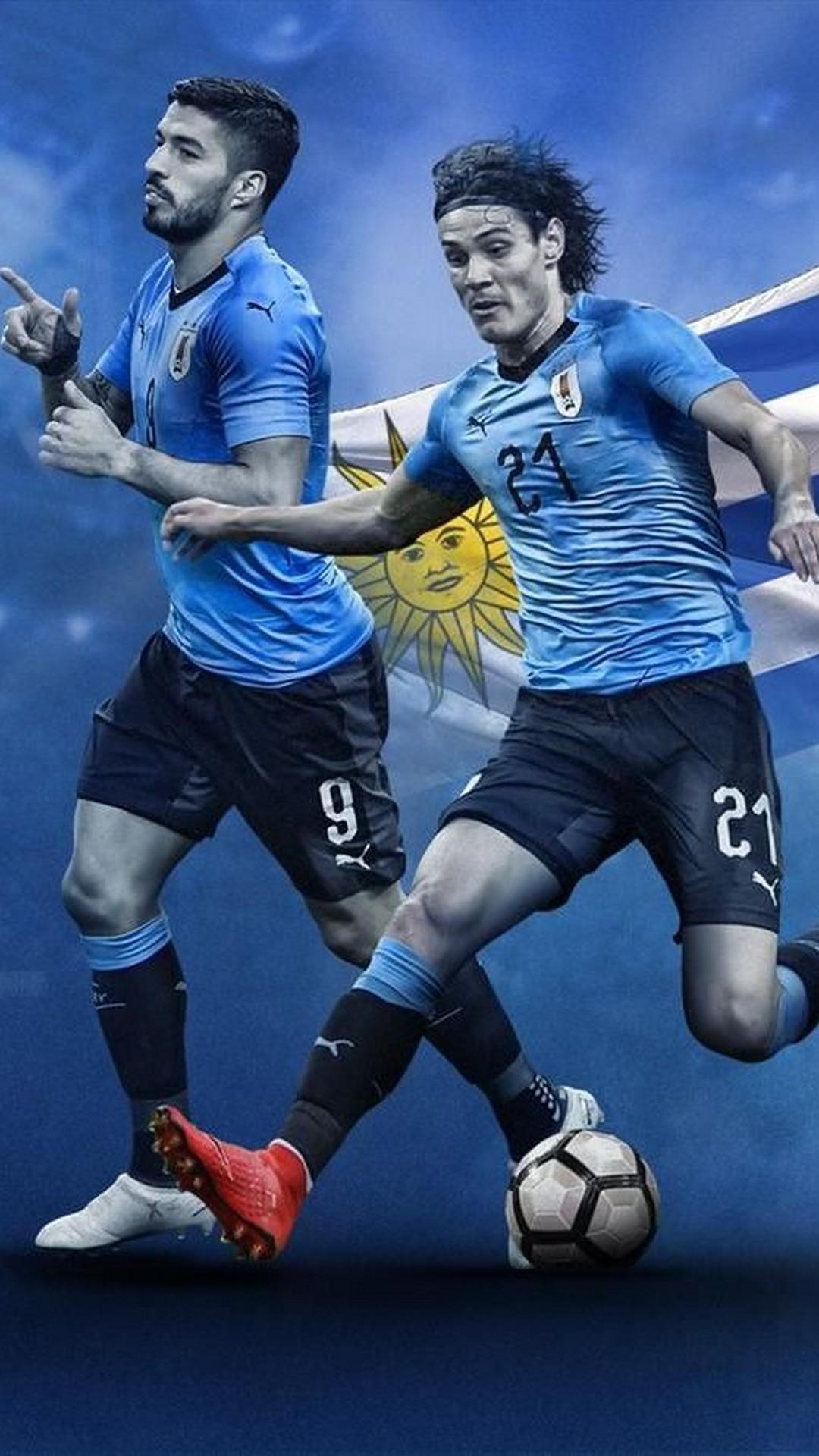 1080x1920 iPhone Wallpaper Uruguay National Team 3D iPhone Wallpaper
