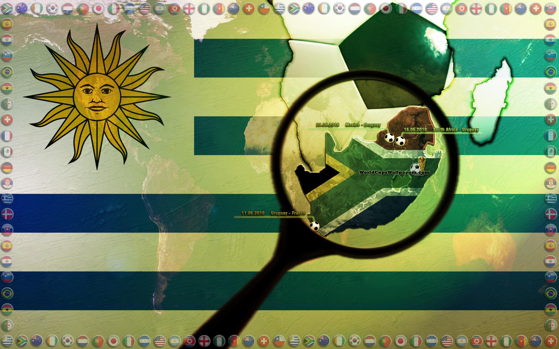 1920x1200 World Cup uruguay wallpaper. World Cup uruguay