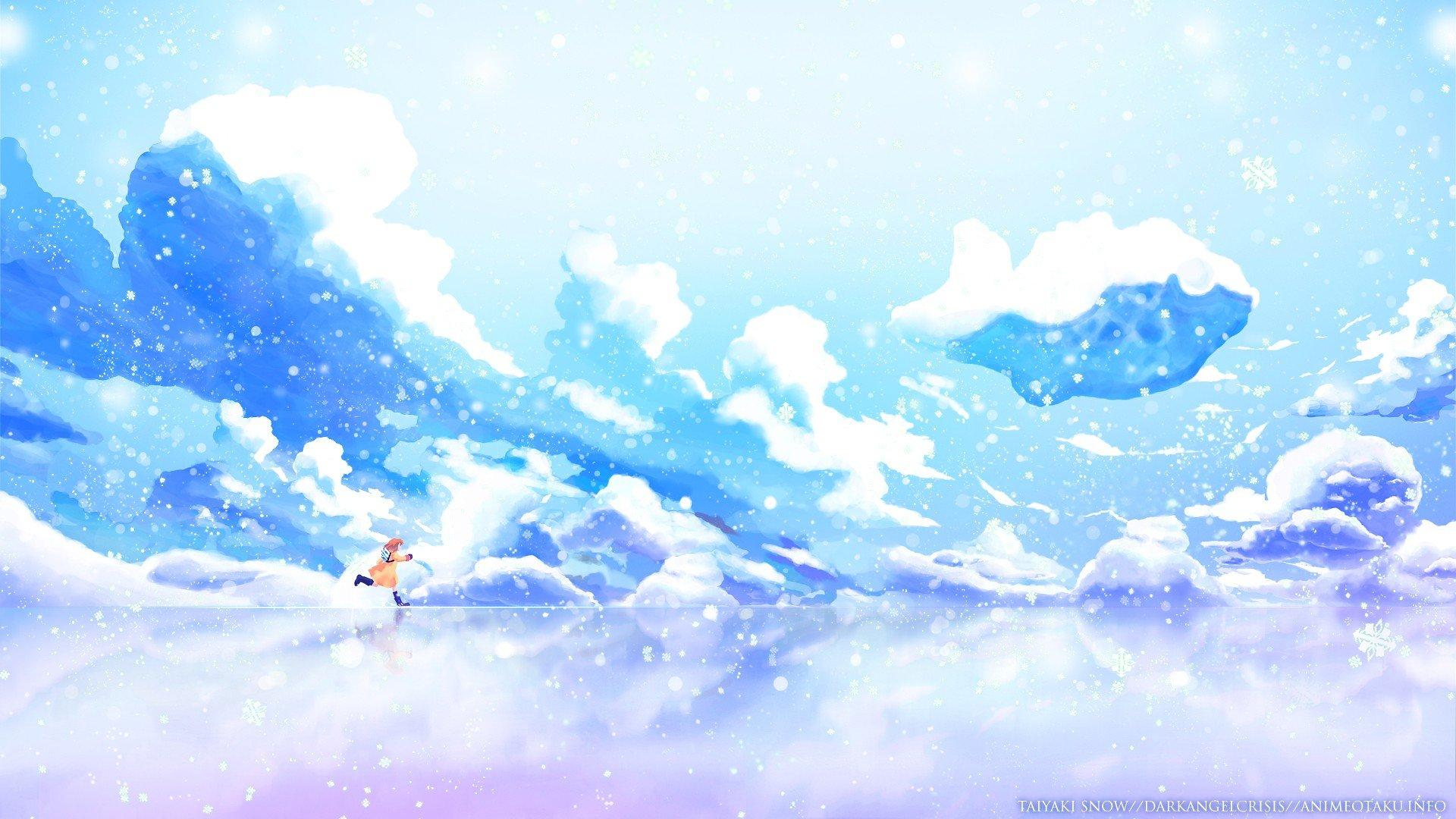 1920x1080 anime, Winter, Clannad Wallpaper HD / Desktop and Mobile Background