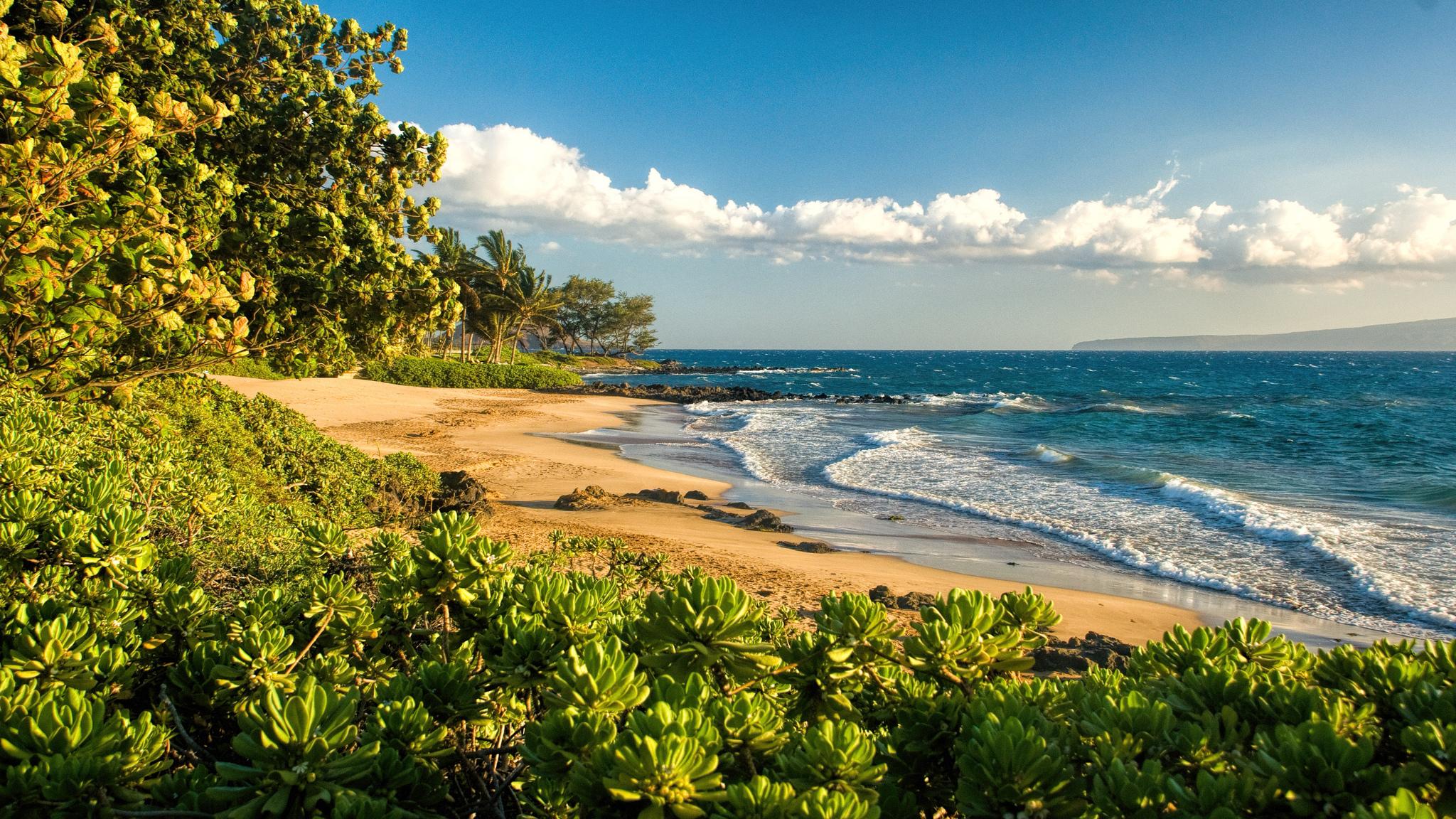 2048x1152 Maui Island Hawaii Wallpaper Maui Computer Background