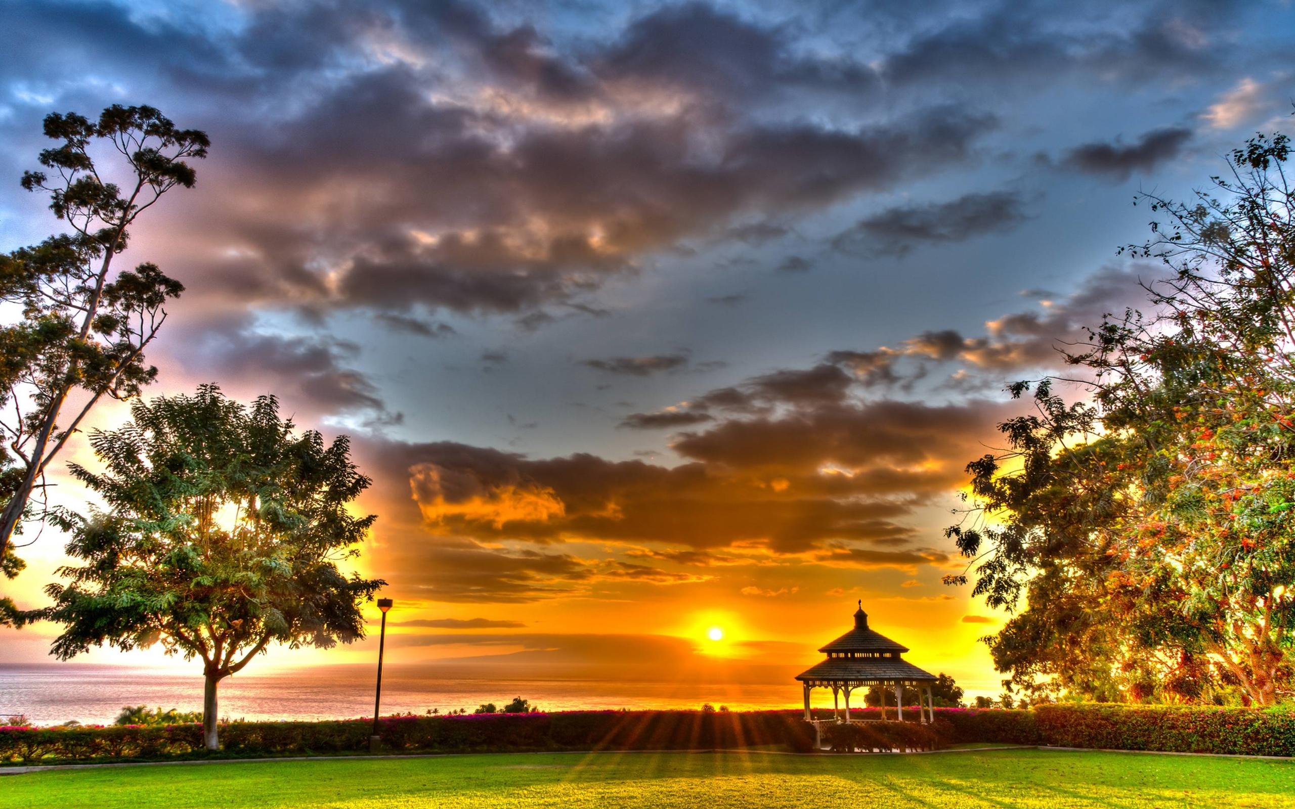 2560x1600 Wailea Sunset Maui Hawaii Desktop Background 558853 :