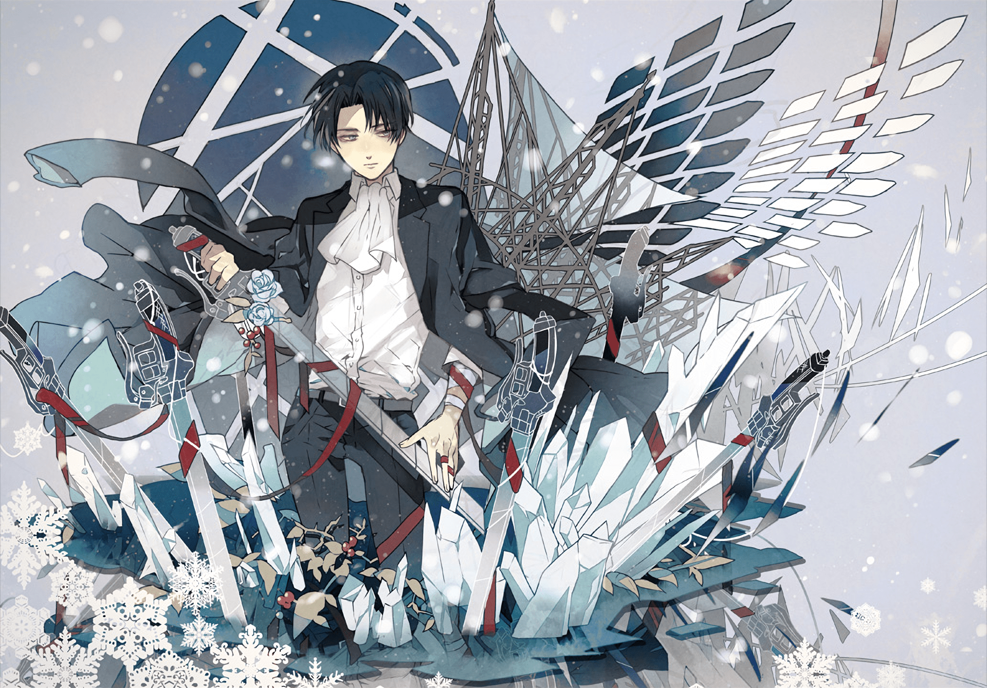 1920x1338 Levi Ackerman HD Wallpaper