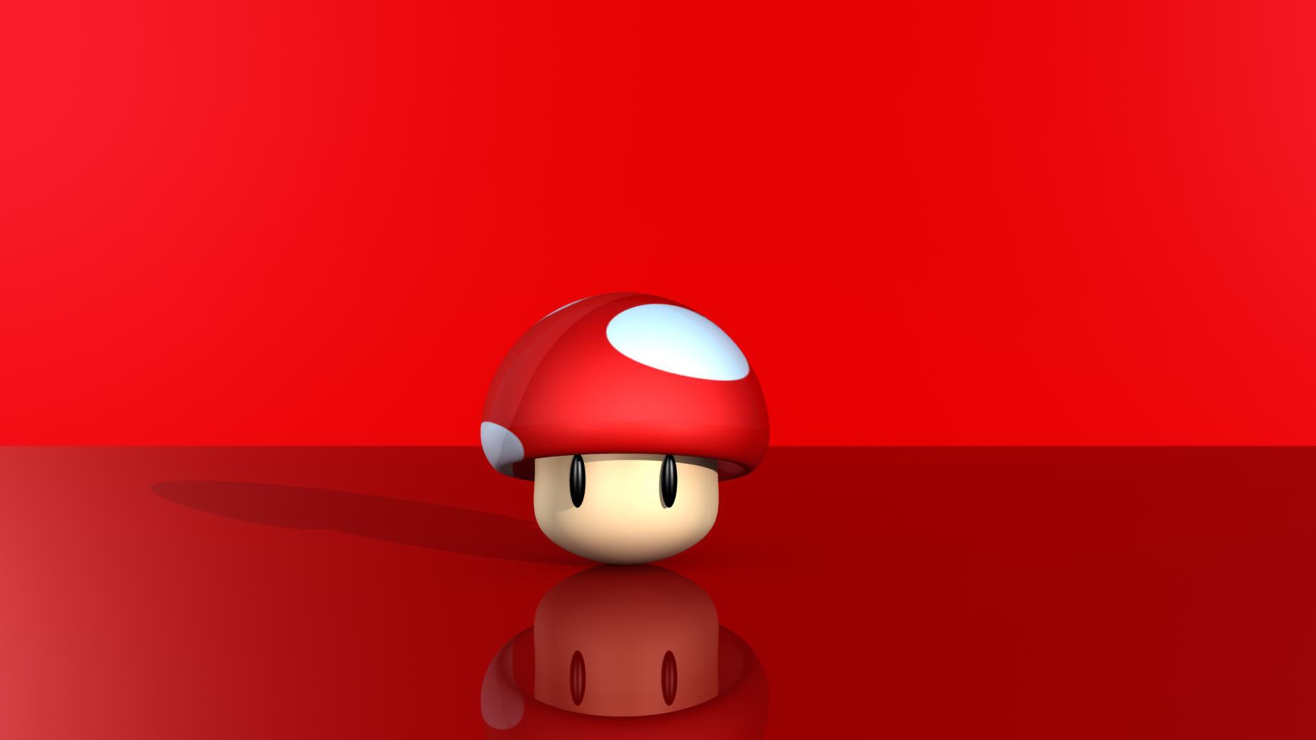 1920x1080 Free download nintendo red mario bros mushrooms simple background [1920x1080] for your Desktop, Mobile & Tablet. Explore Mario Mushrooms Wallpaper. Mushroom Wallpaper, Morel Mushroom Wallpaper, Magic Mushrooms Wallpaper