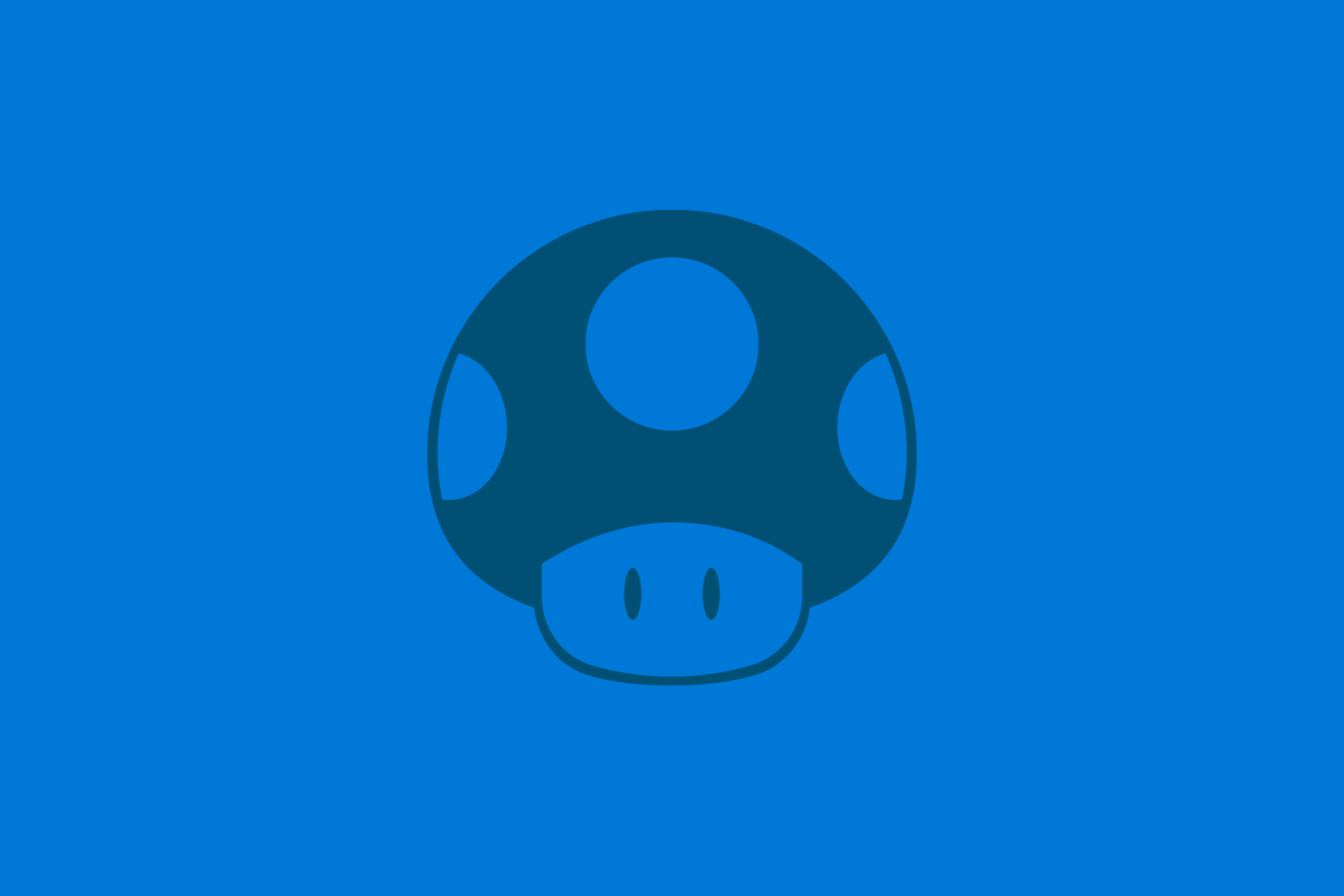 3000x2000 Mario Character Mushroom Super Nintendo Nintendo Super Mario Minimalism Digital Art Wallpaper:3000x2000
