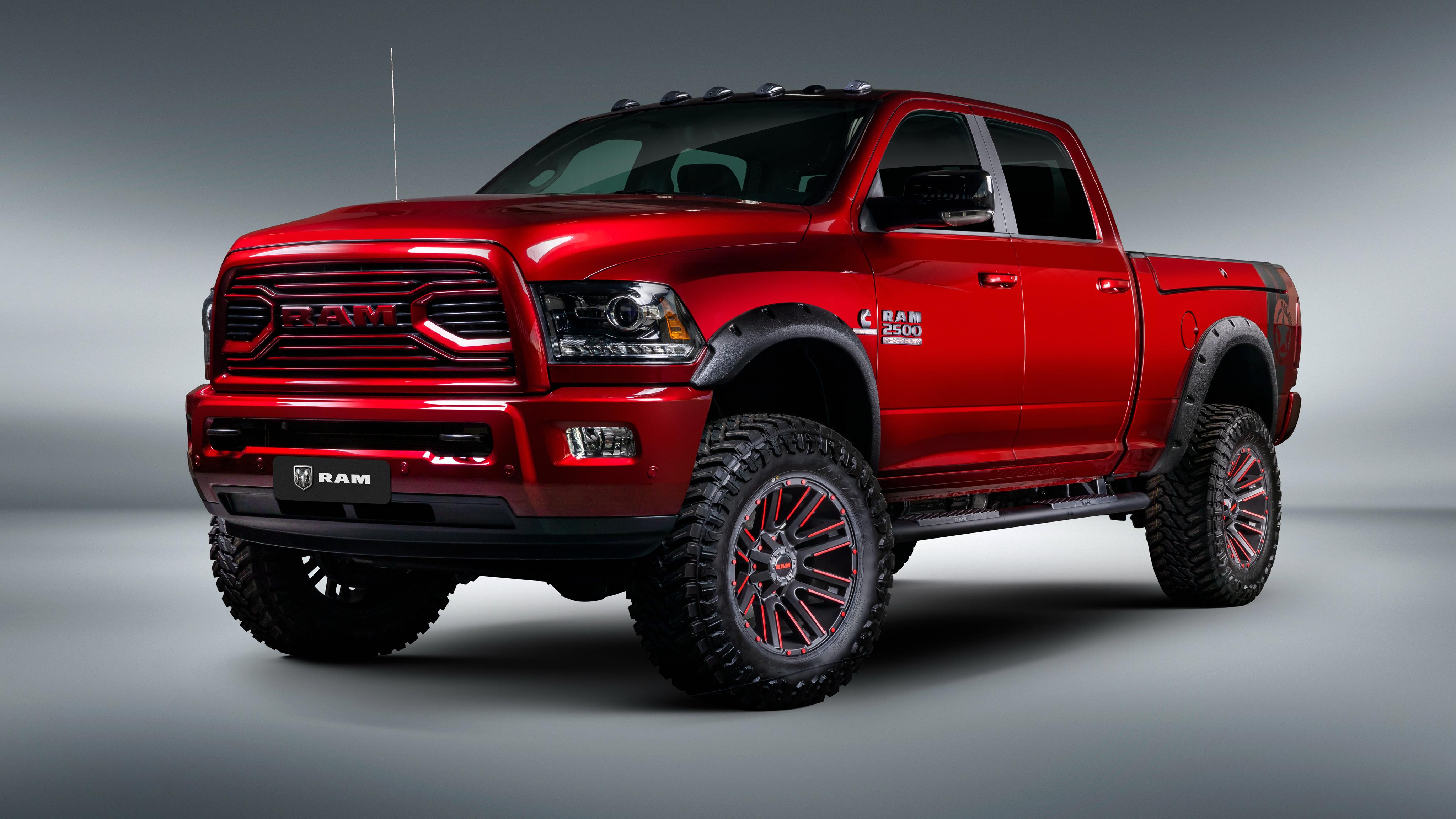 4096x2304 Ram 2500 by Apache Customz Trucks 2018 4K Wallpaper. HD Car Wallpaper