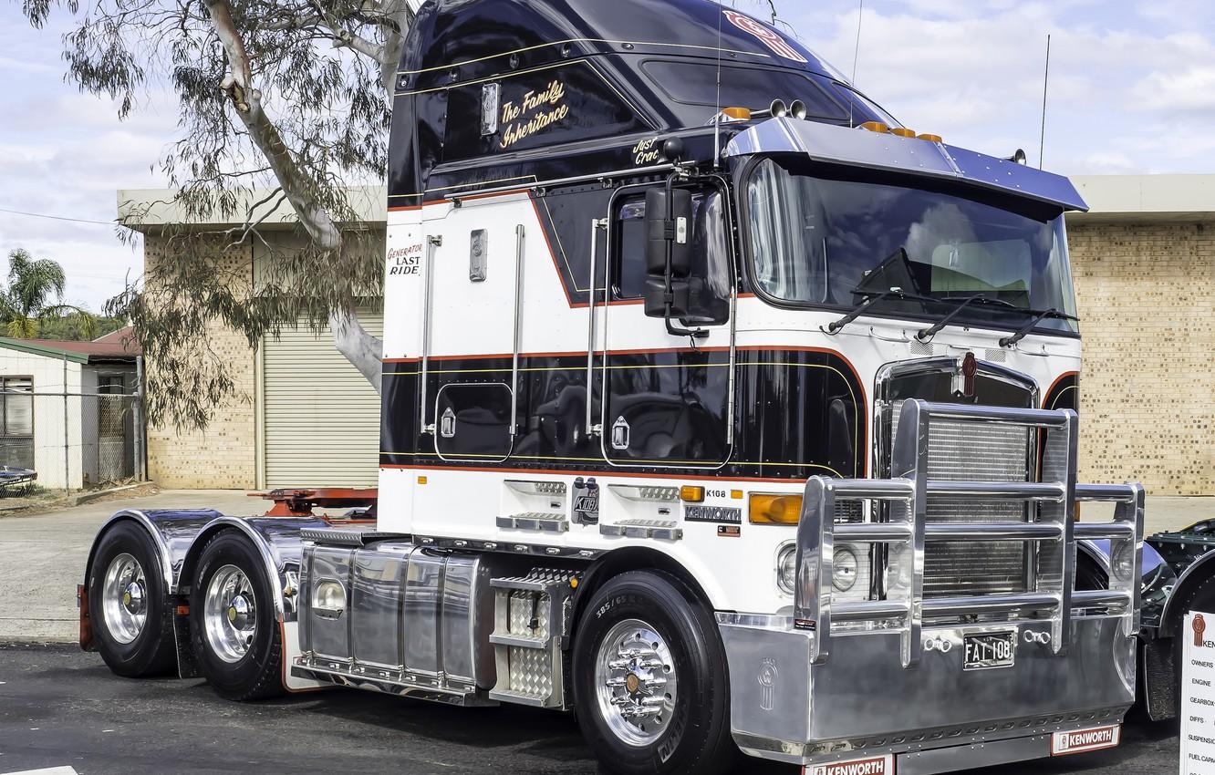 1332x850 Wallpaper Truck, Kenworth, K108 image for desktop, section грузовики