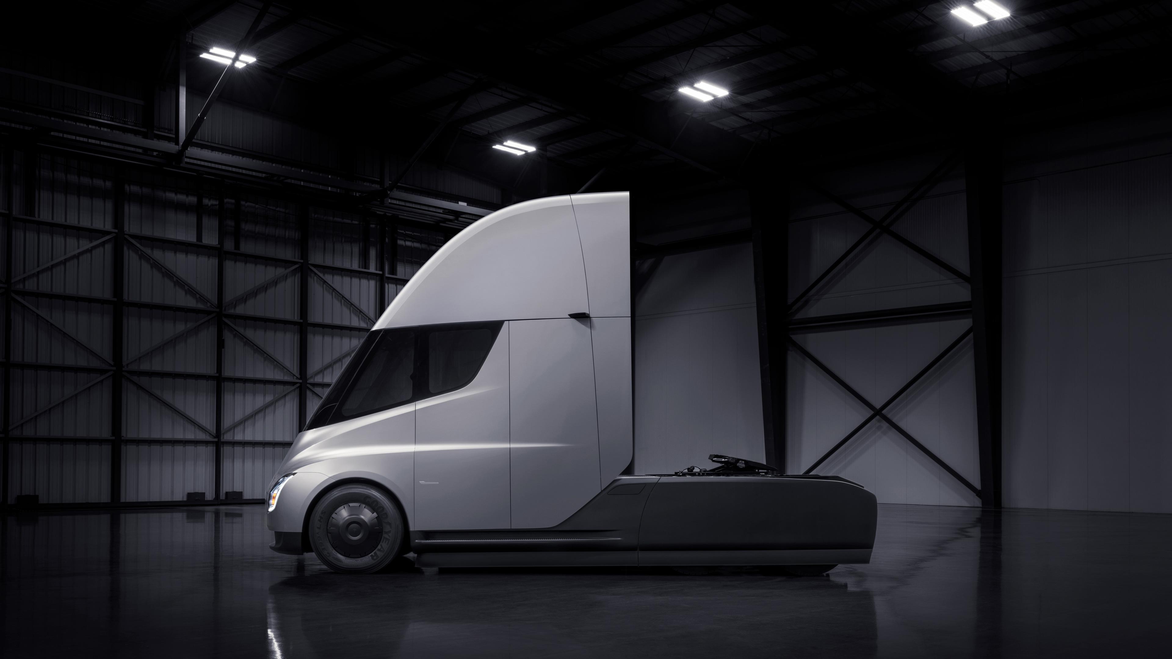 3840x2160 Wallpaper 4k Tesla Semi Truck Wallpaper