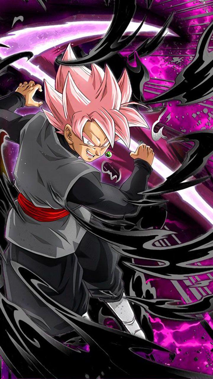 Goku Black rosé wallpaper  Anime dragon ball goku Dragon ball art goku  Goku black