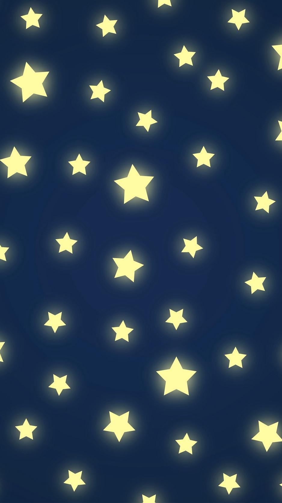 938x1668 Wallpaper Stars, Pattern, Shine, Blue, Background Pattern Wallpaper iPhone