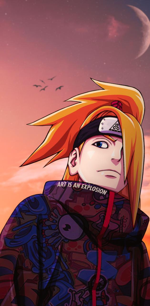 630x1280 Deidara Akatsuki wallpaper