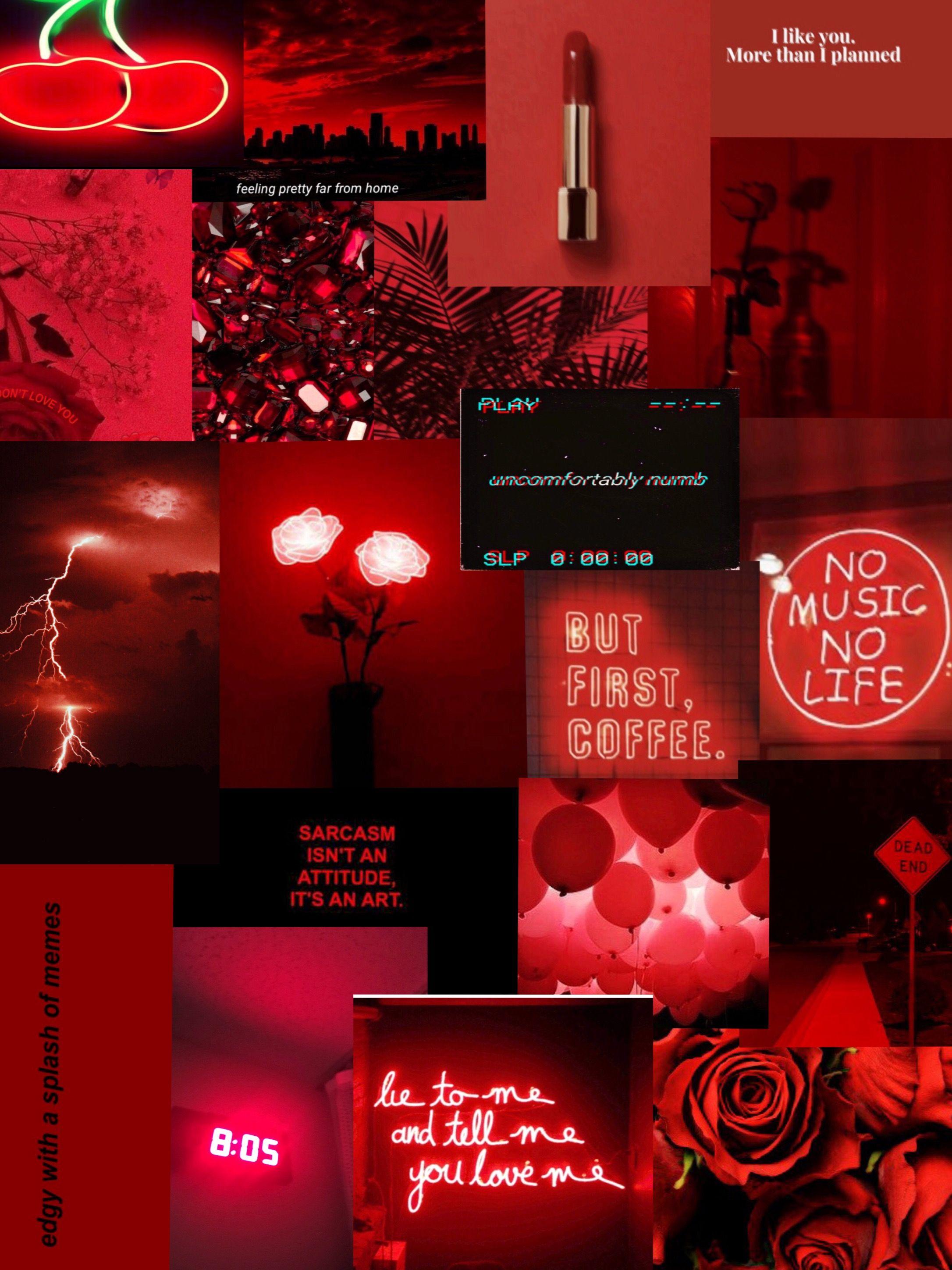 Sad Aesthetic Red Wallpapers - Top Free Sad Aesthetic Red ...