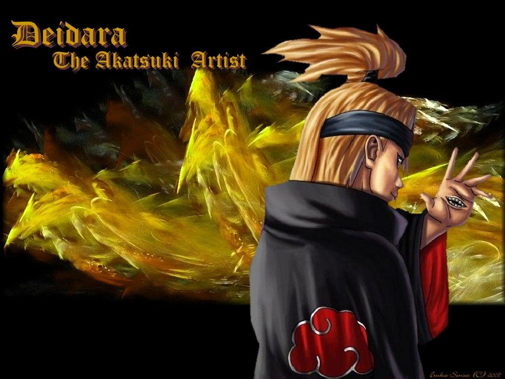 1024x768 Deidara Akatsuki Akatsuki Wallpaper HD