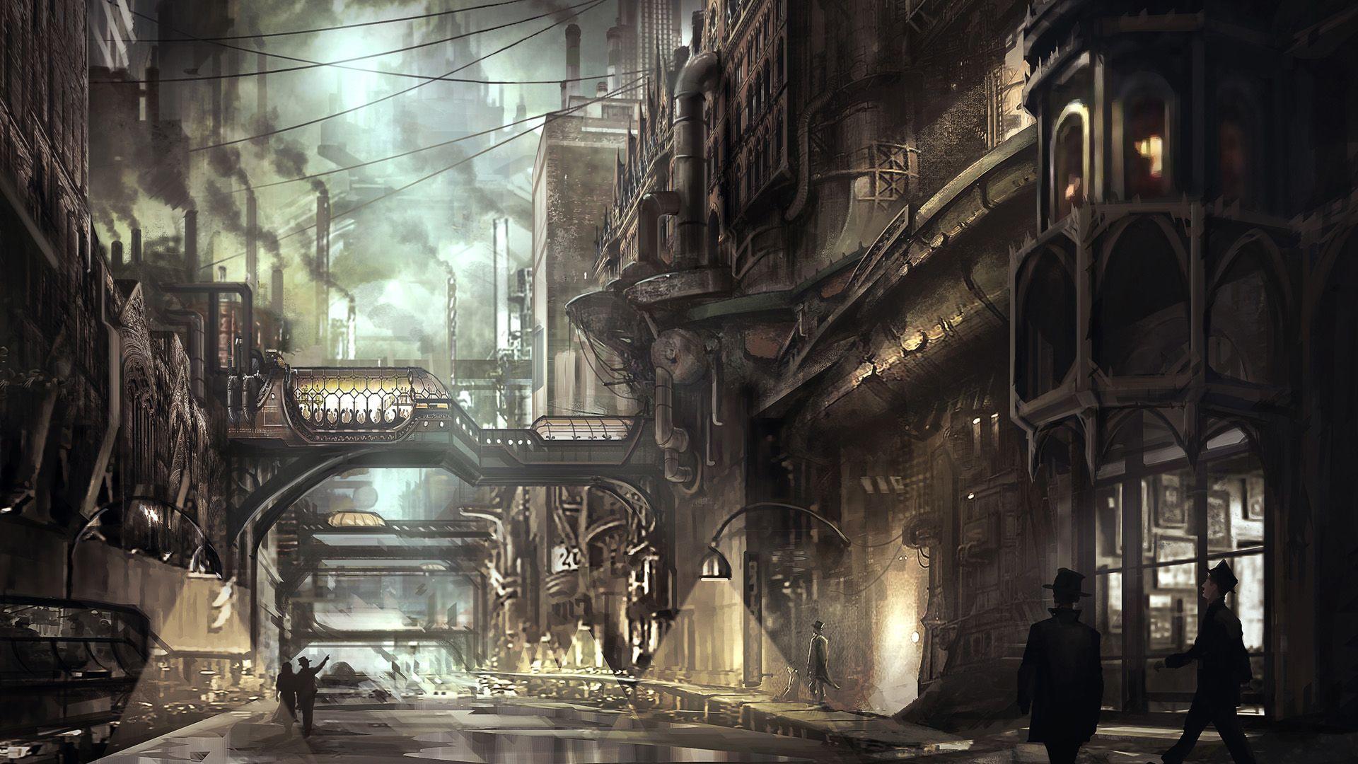 1920x1080 Steampunk ideas. steampunk, steampunk city, steampunk art