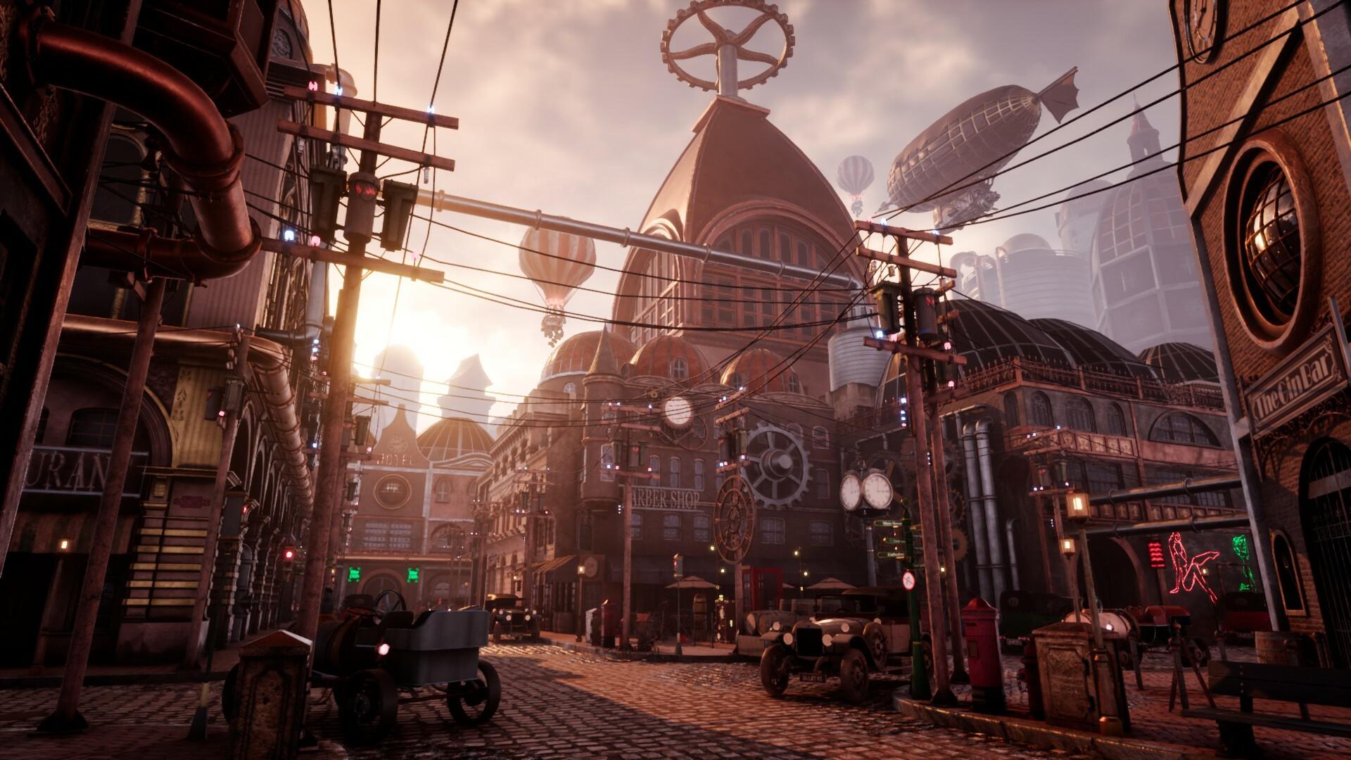 1920x1080 SteamPunk / Victorian Environment Level Design in Unreal Engine, Oguzhan Kar
