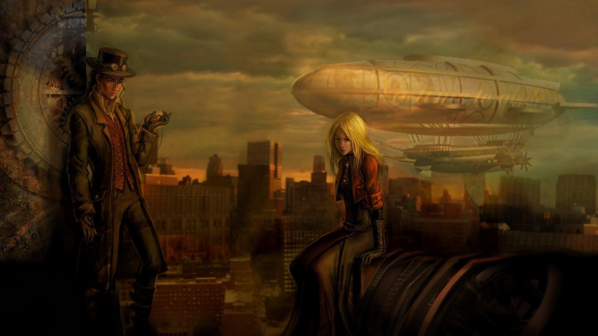 1920x1080 Steampunk Wallpaper