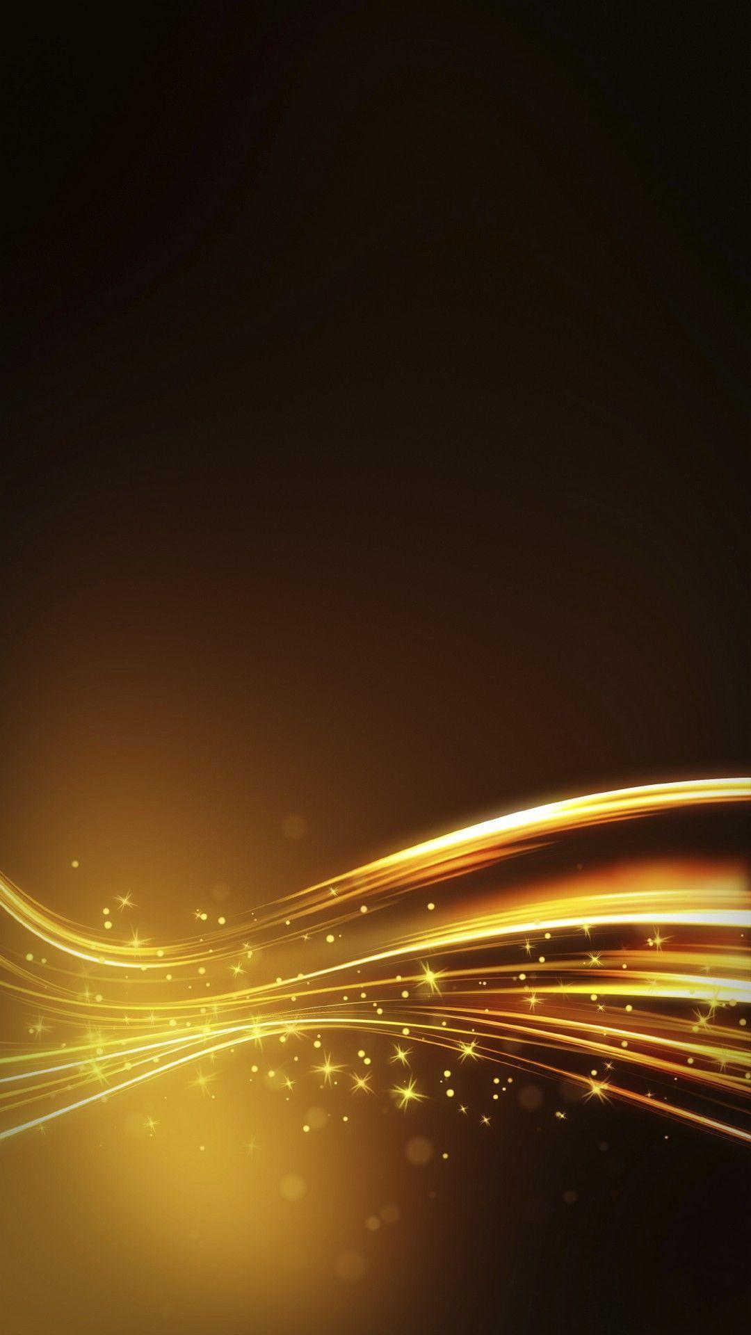 1080x1920 Black Gold Android Wallpaper