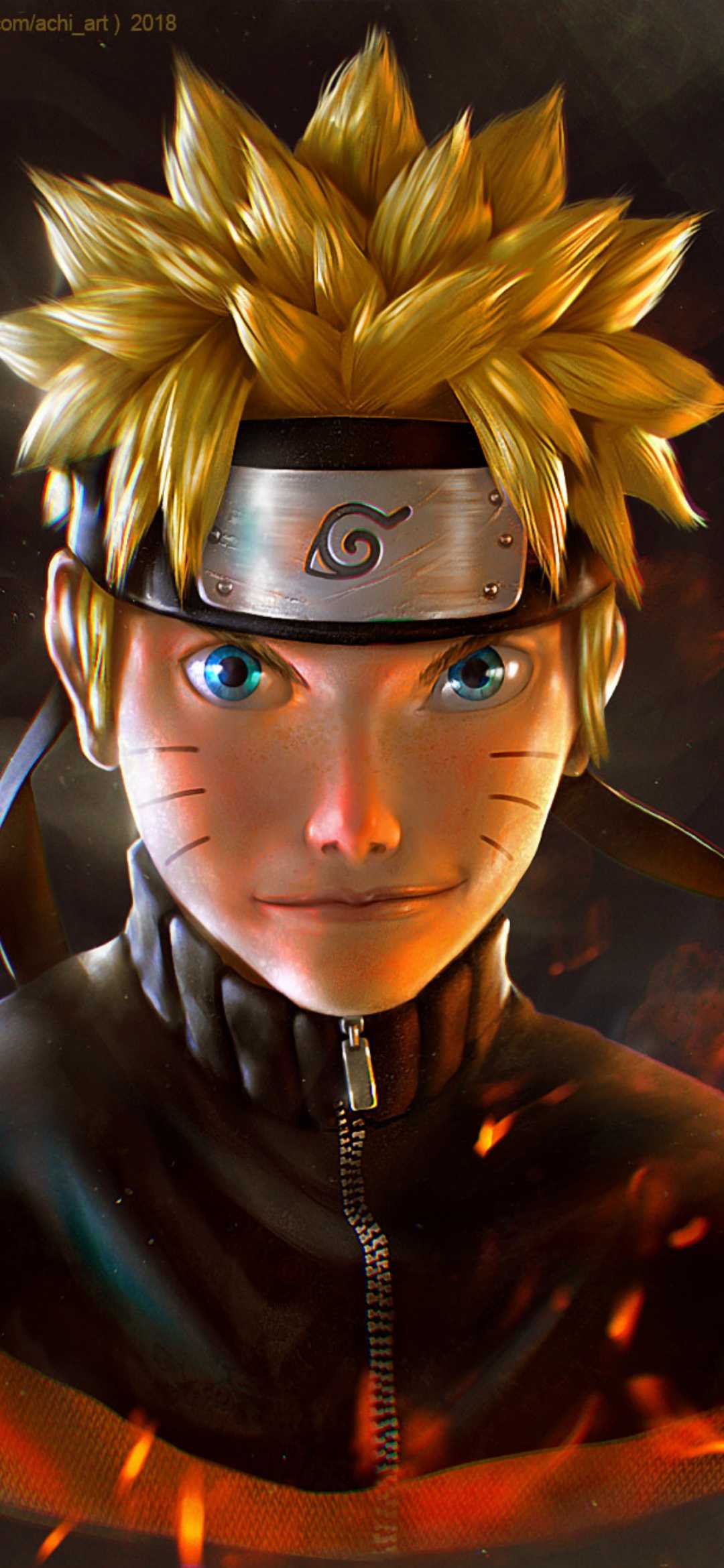 1080x2340 HD Naruto Wallpaper