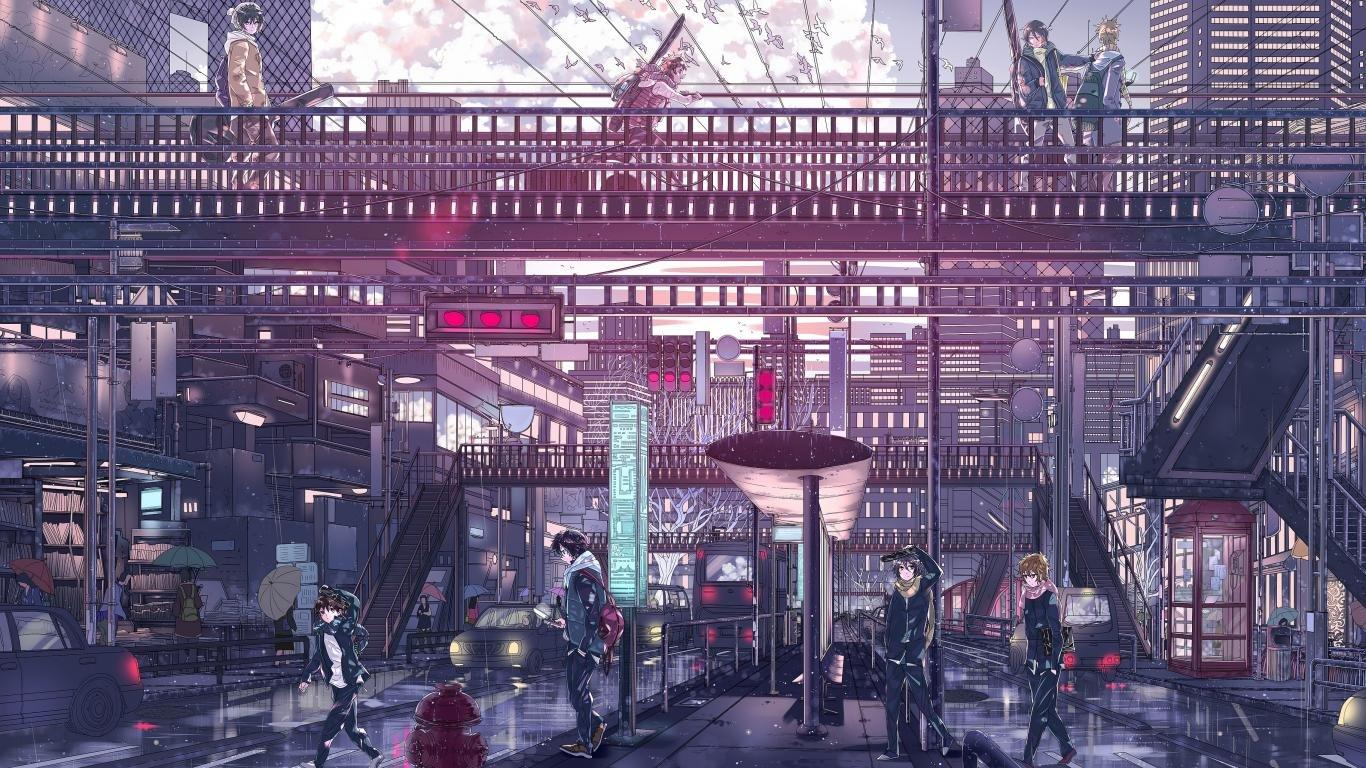 1366x768 Cool Anime wallpaper 1366x768 (laptop) desktop background