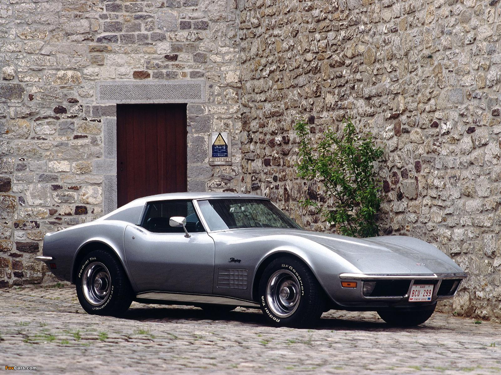 1600x1200 Corvette Stingray (C3) 1970–72 wallpaper (1600x1200)