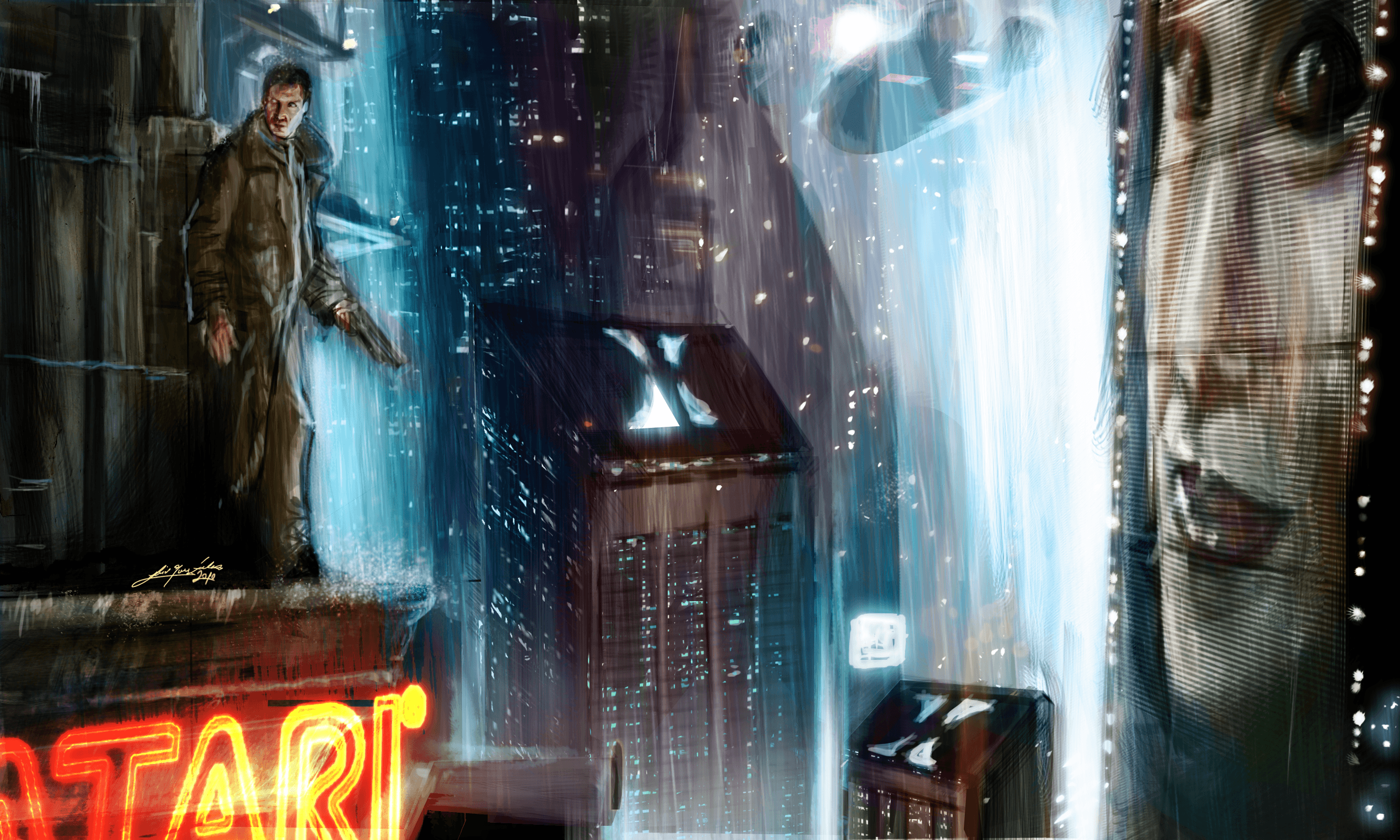 2667x1600 Blade Runner HD Wallpaper G175NV (2667x1600 px)
