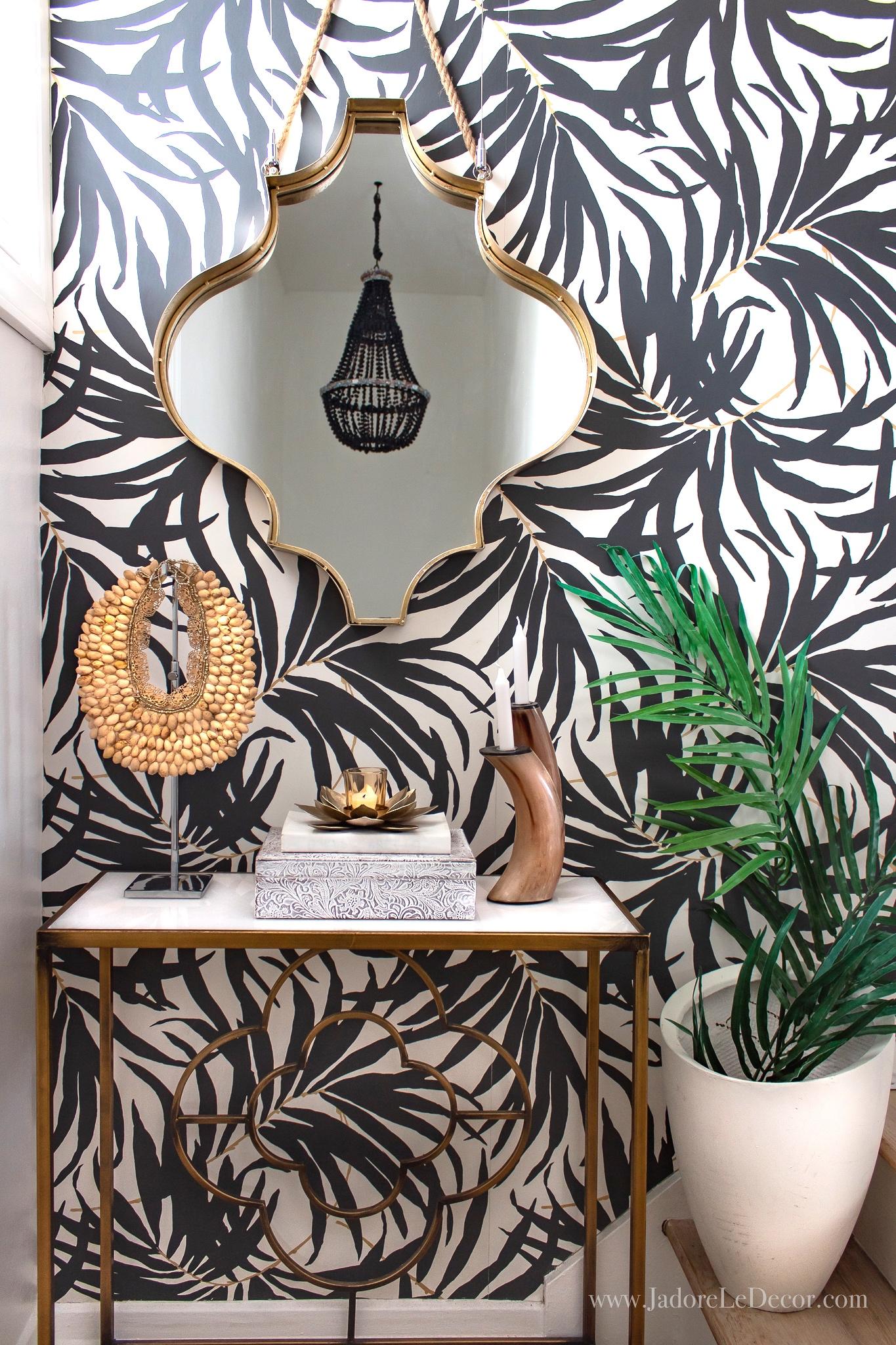 1365x2048 Stunning Removable Wallpaper that Seize Boho Beautifully. J'adore le Décor