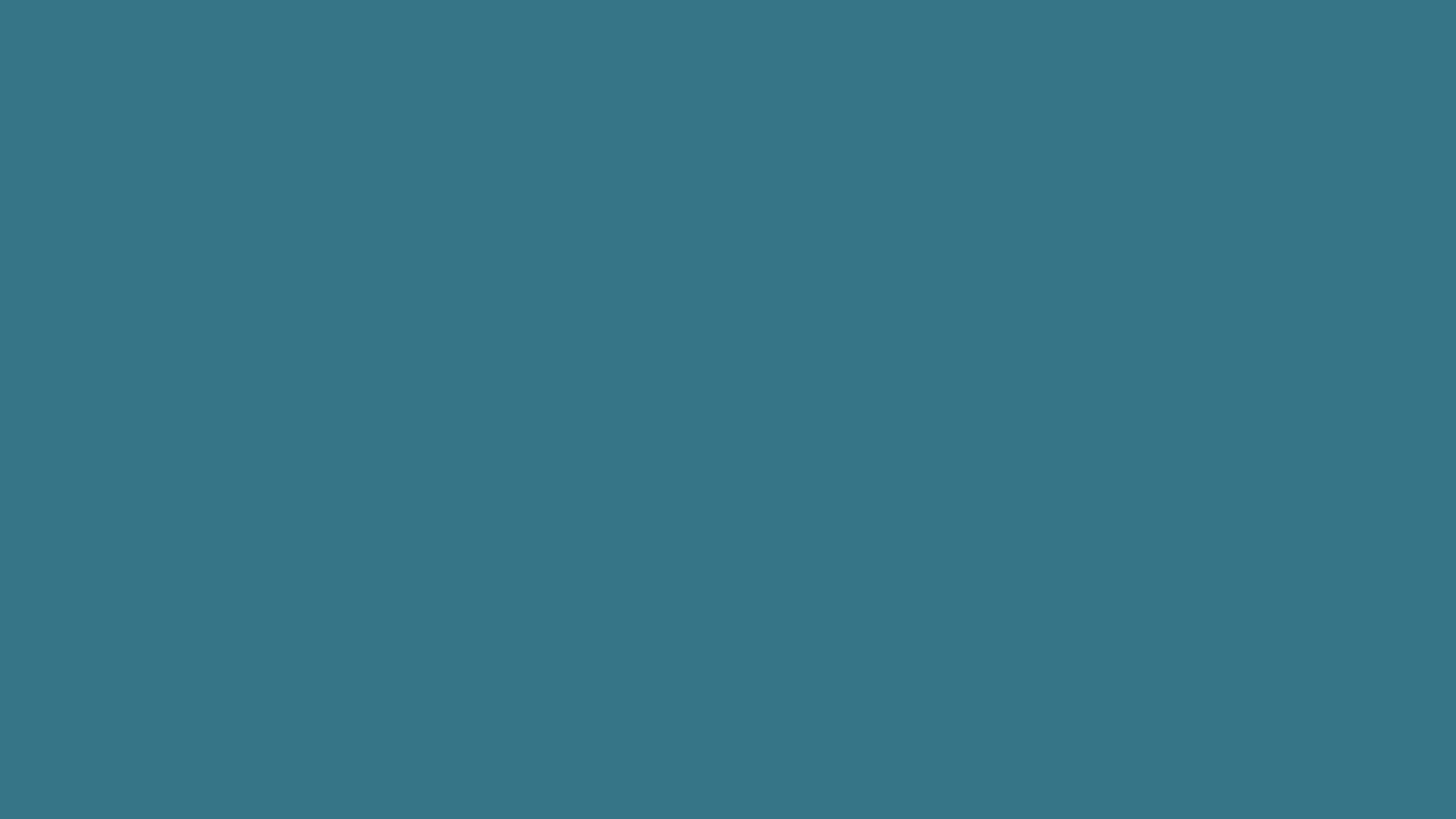 2560x1440 Solid Teal 4K Wallpaper
