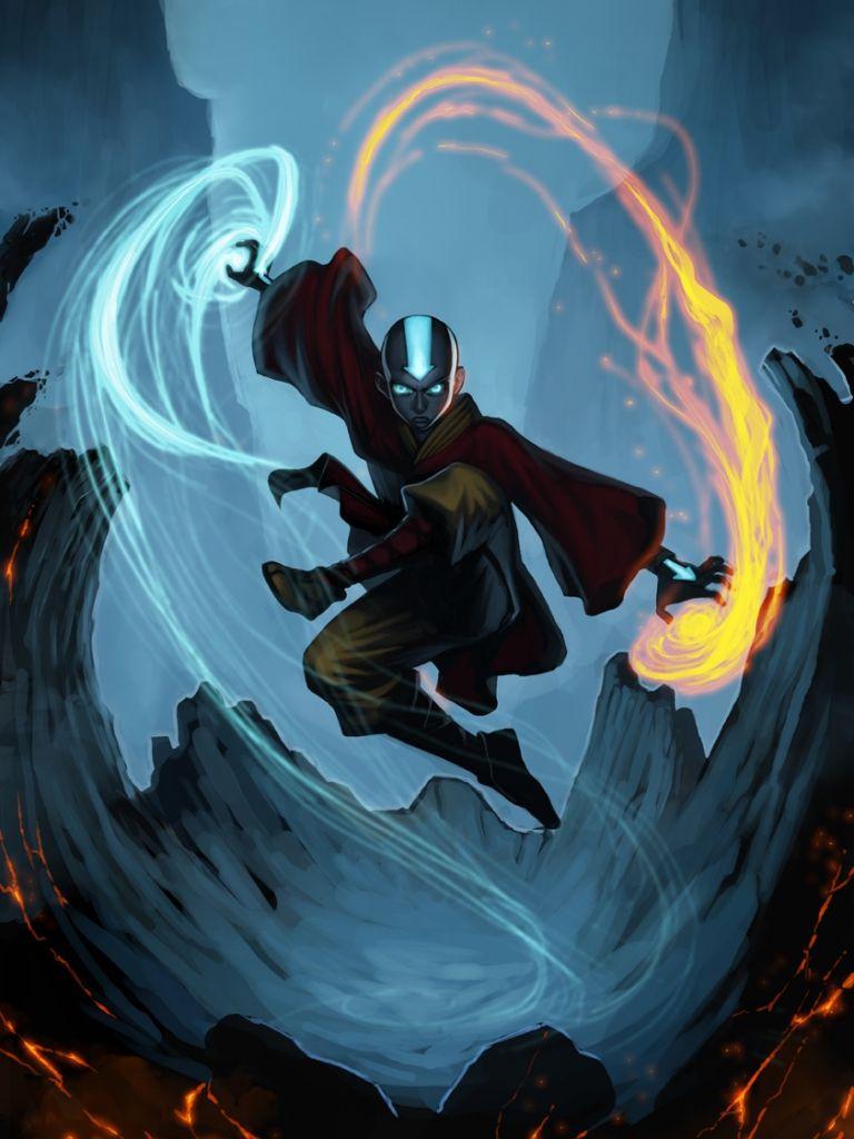 768x1024 Atla Aang Phone Wallpaper