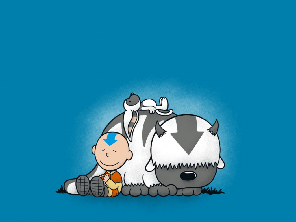 1024x768 Desktop Wallpaper Avatar, Friends, Minimal, Relaxed, Cartoon, HD Image, Picture, Background, Da Ljl