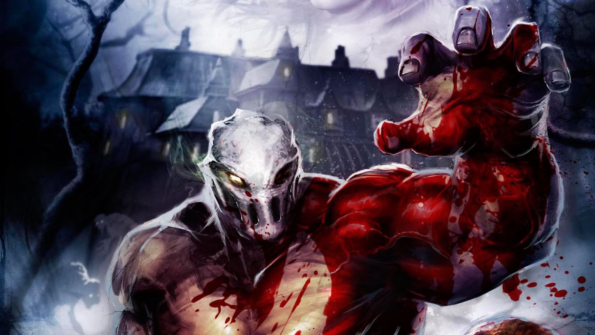 1920x1080 Bloody Hand