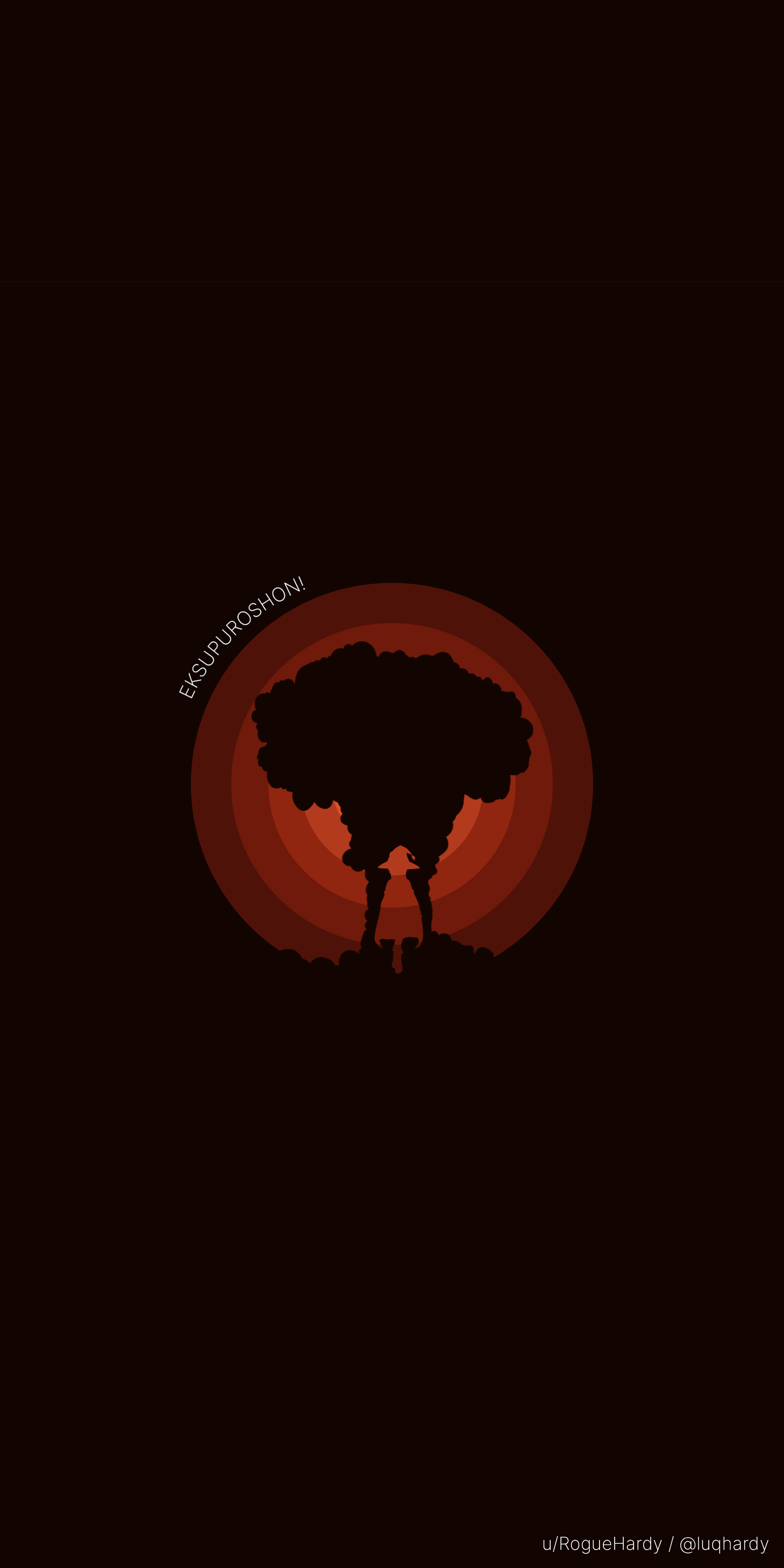 2160x4320 OC Megumin Minimalist Phone Wallpaper: Megumin