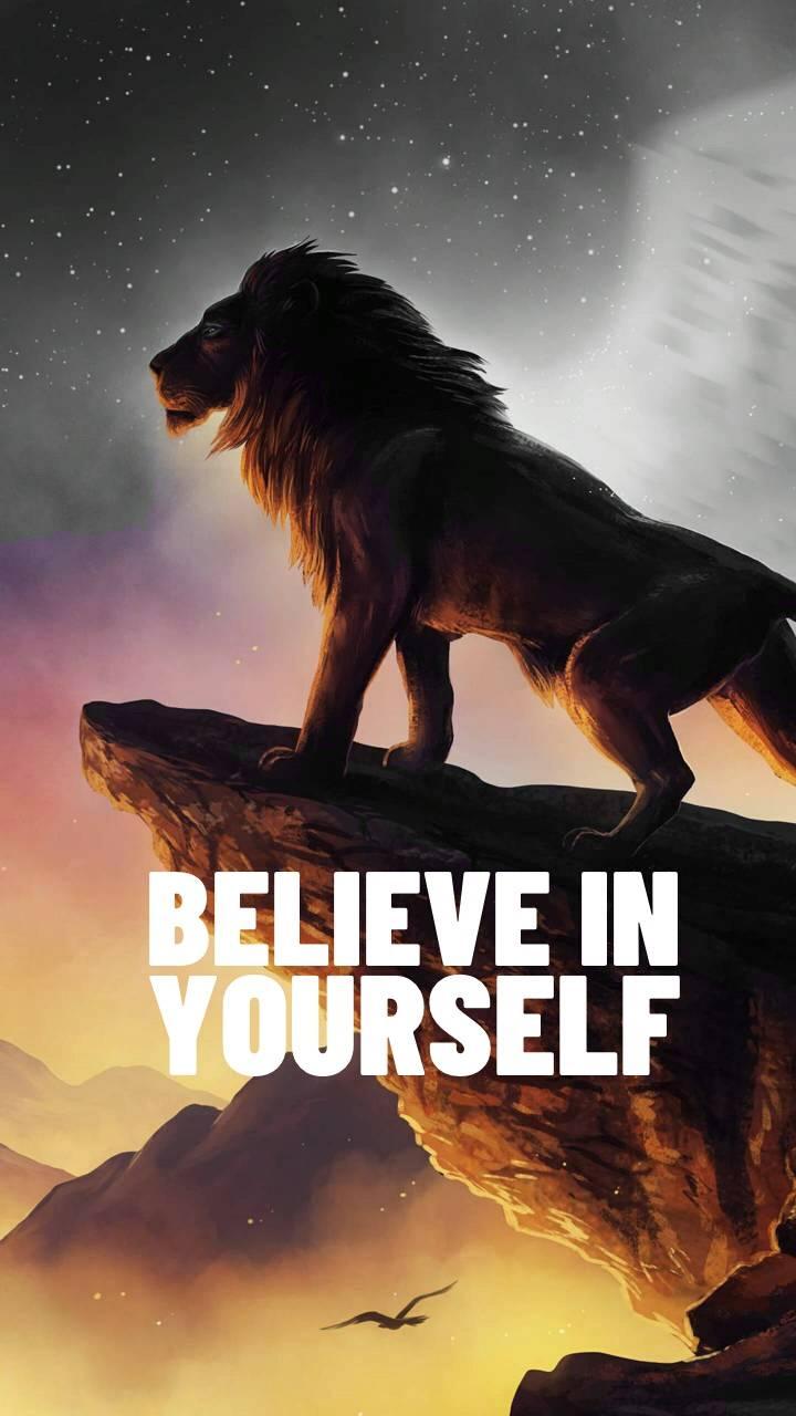 720x1280 Believe In Yourself Wallpaper