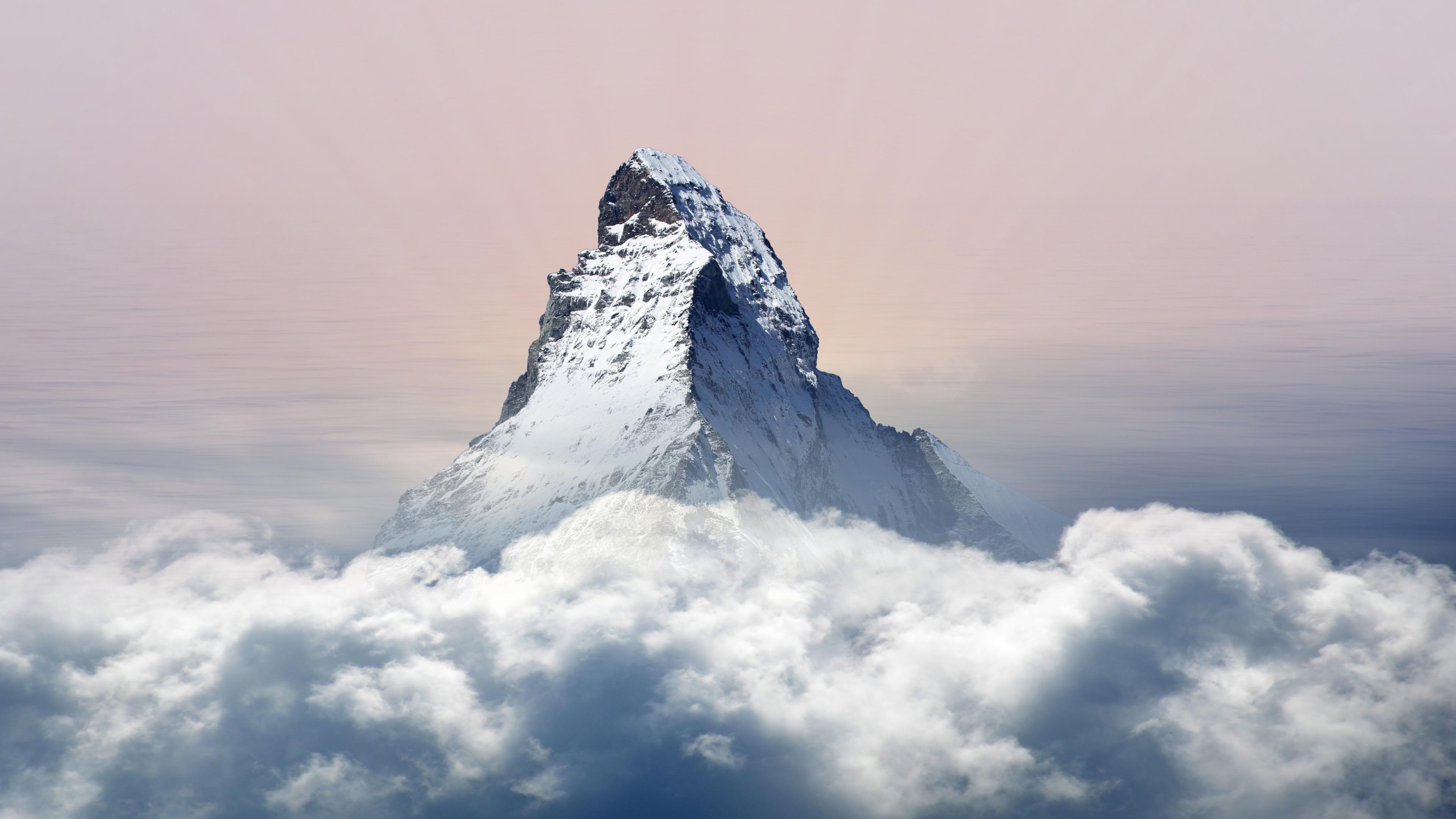 3840x2160 Download 3840x2160 wallpaper mountains, matterhorn, clouds, sky, cliff, 4k, uhd 16: widescreen, 3840x2160 HD image, background, 2850