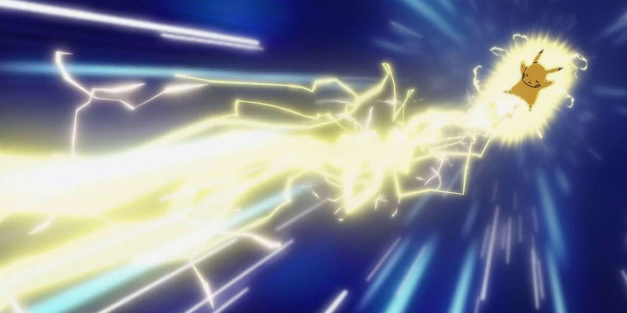 2000x1000 Pokemon: Every Move Ash's Pikachu Has Ever Used