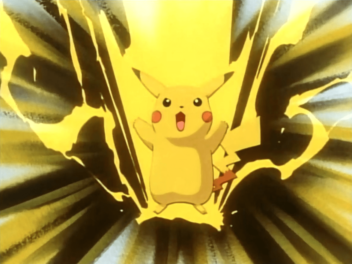 1174x881 Pikachu Thunderbolt Cute