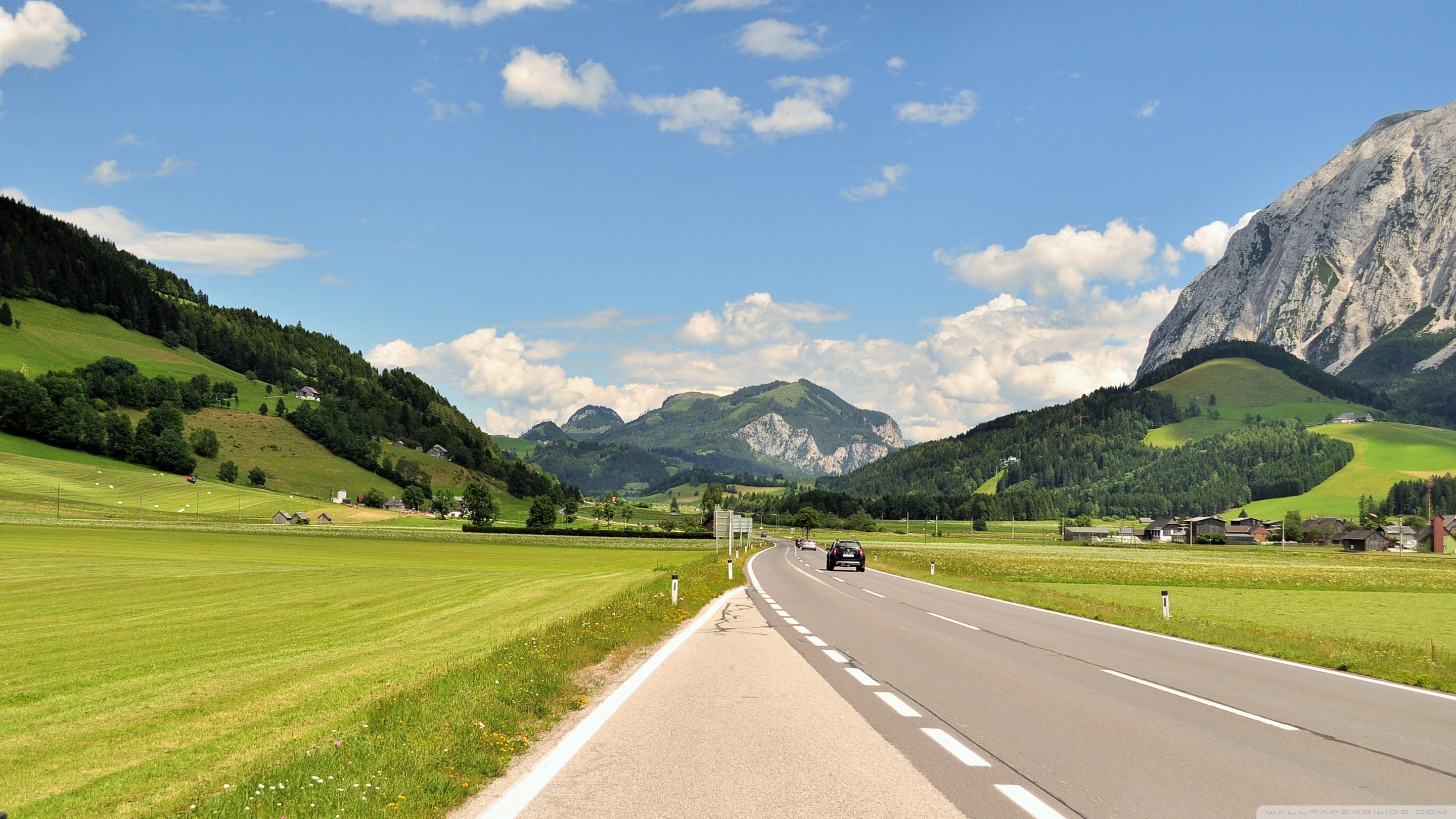 2880x1620 Austria Road Ultra HD Desktop Background Wallpaper for : Widescreen & UltraWide Desktop & Laptop : Multi Display, Dual Monitor : Tablet