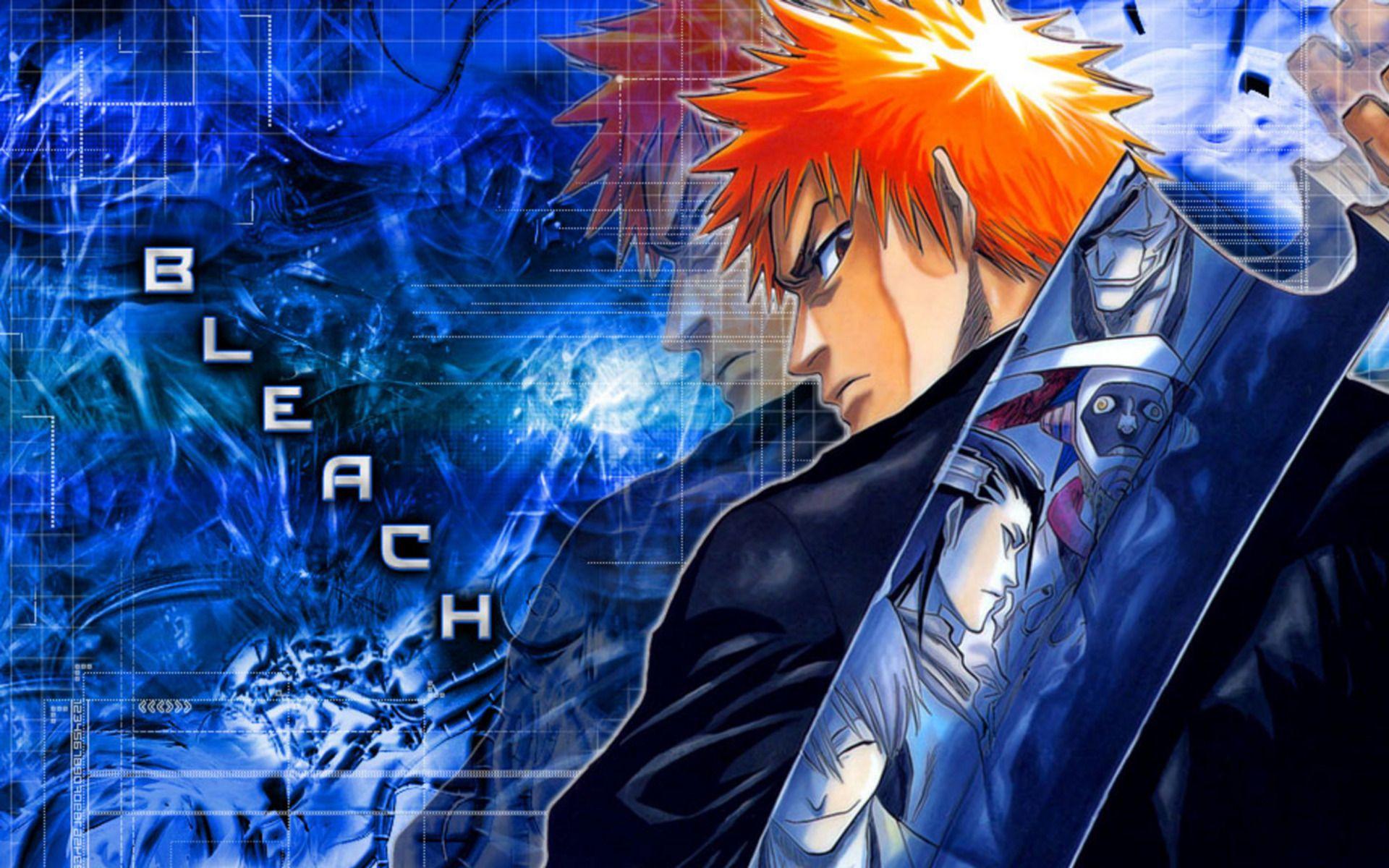 1920x1200 Bleach Ichigo With Zanpakuto Wallpaper