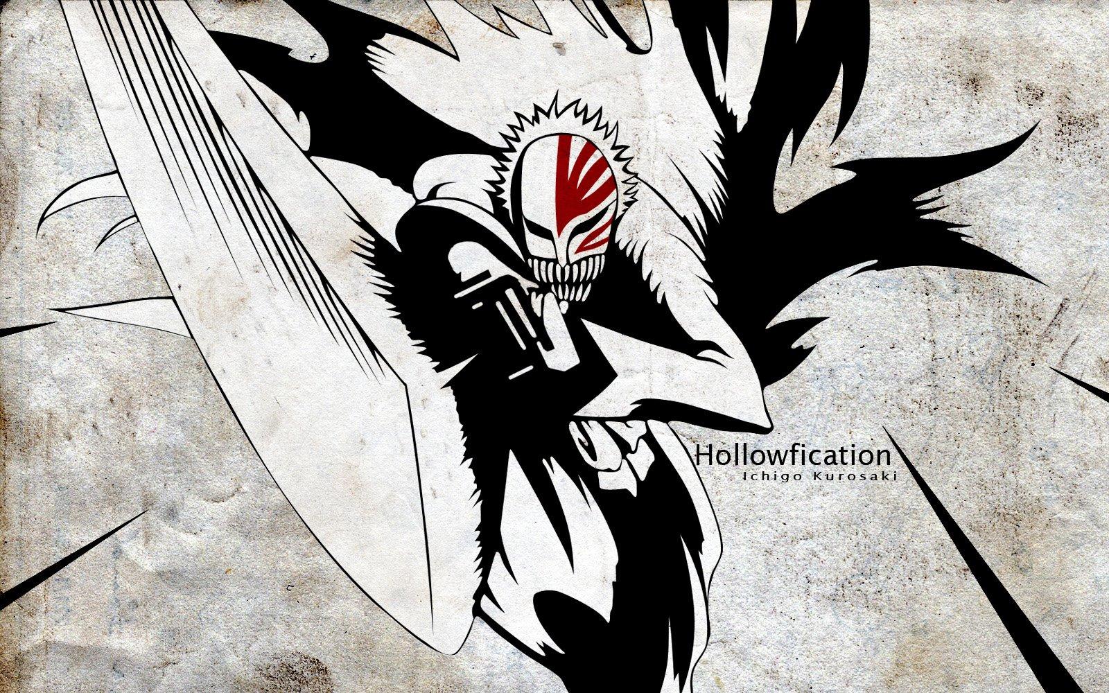 1600x1000 bleach, Kurosaki, Ichigo, Hollow, Ichigo, Zanpakuto Wallpaper HD / Desktop and Mobile Background