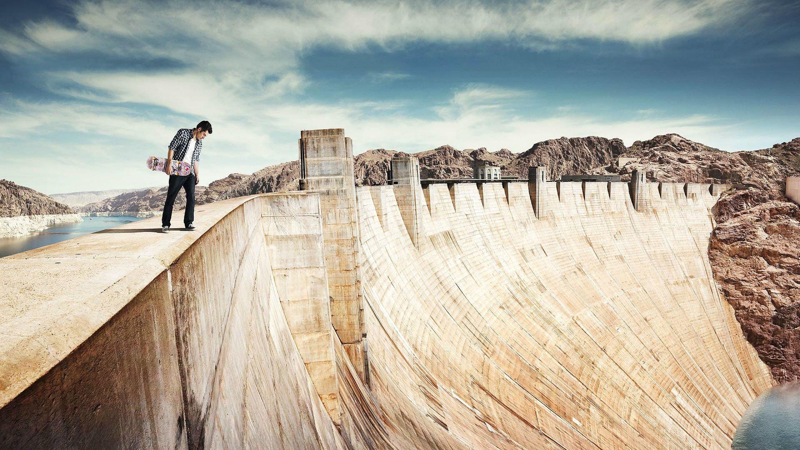 2560x1440 Skateboarding Wallpaper Art