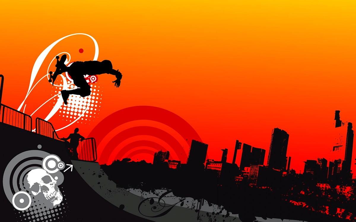 1200x750 Digital Art, Cartoons, Extreme Sport background. FREE Download photo