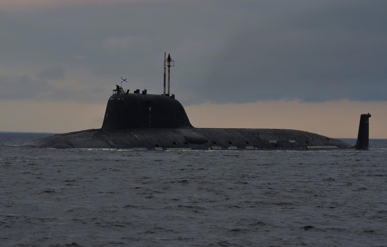 1332x850 Wallpaper submarine, Navy, The Premier League, "Ash", 885 project, "Severodvinsk.", nuclear submarine image for desktop, section оружие
