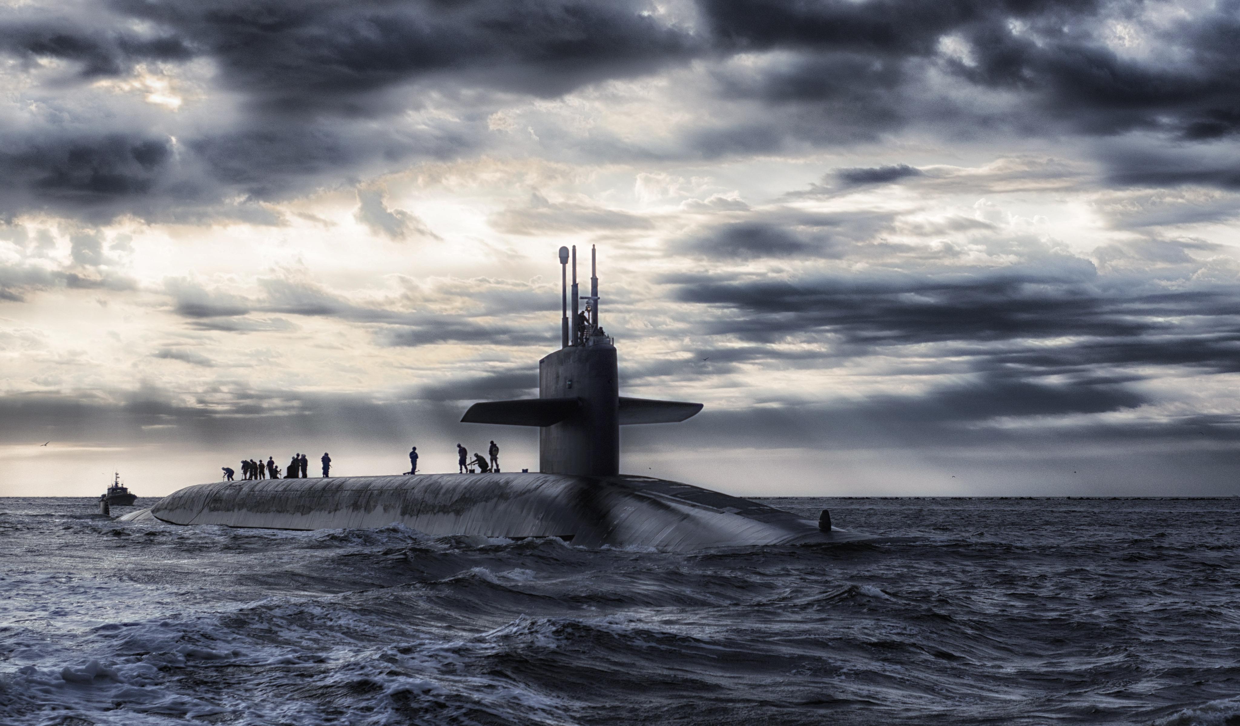 4096x2400 4k Submarine Wallpaper
