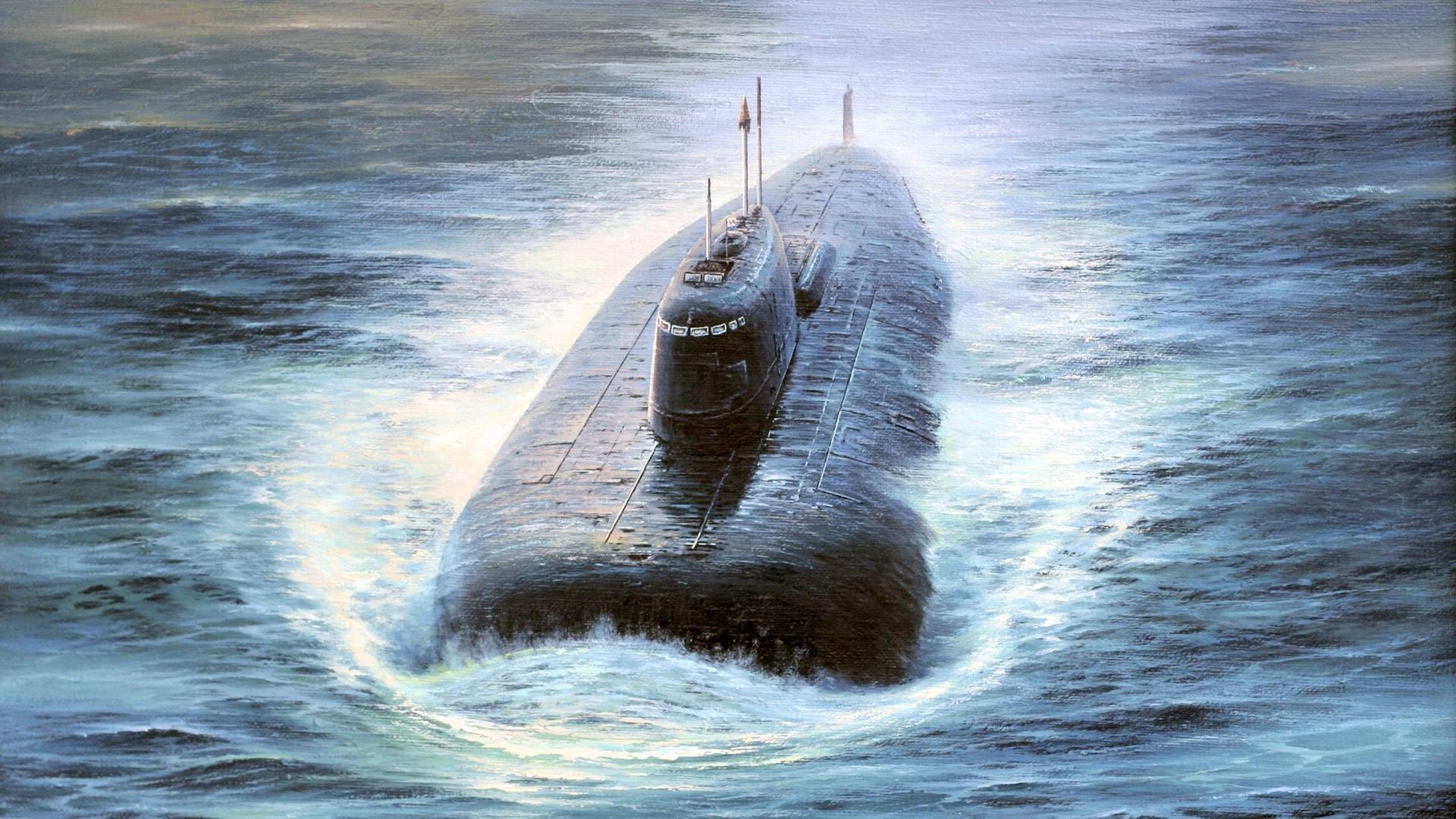 1920x1080 Nuclear submarine