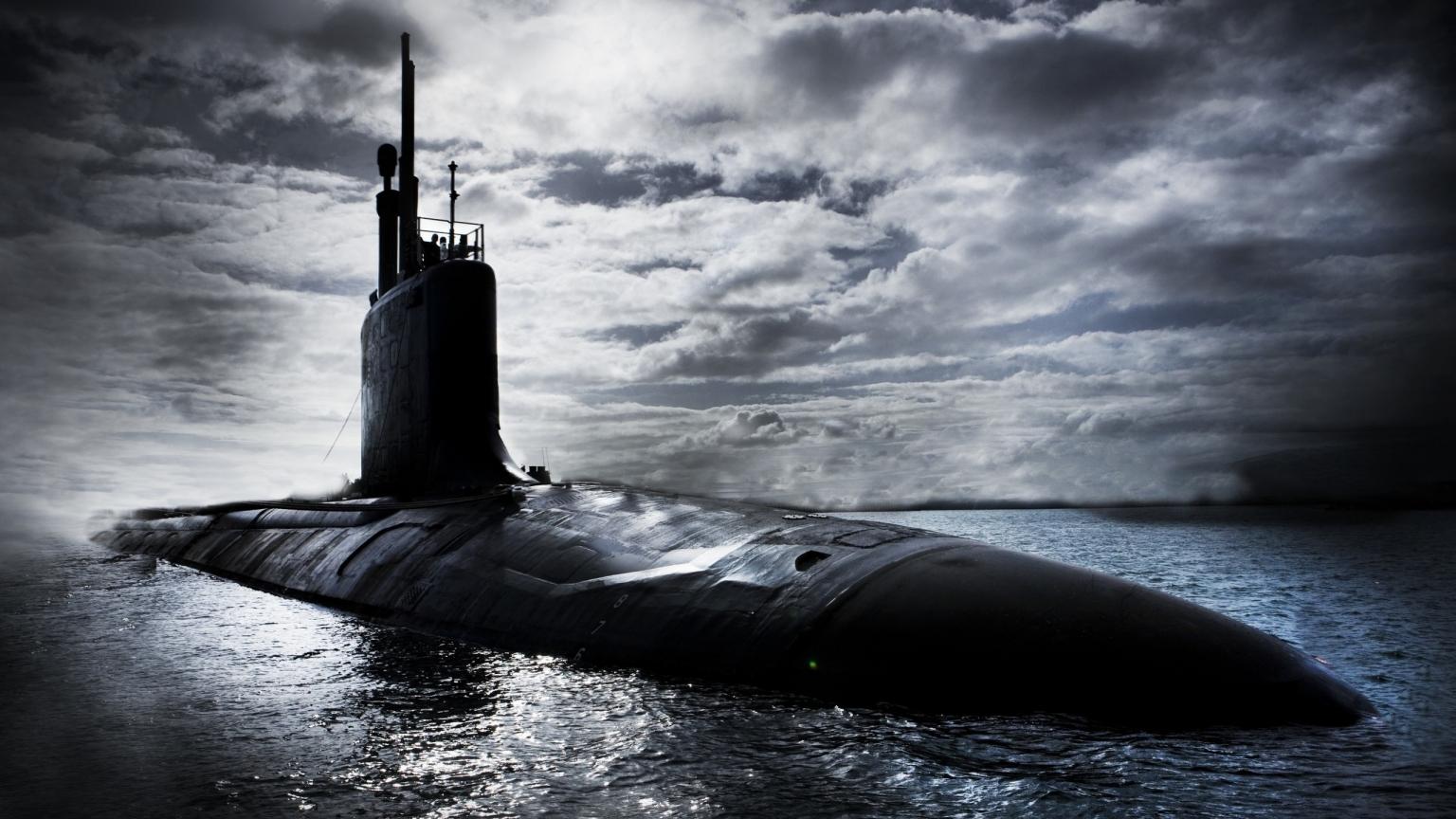 1536x864 Submarine 1536 x 864 HDTV Wallpaper