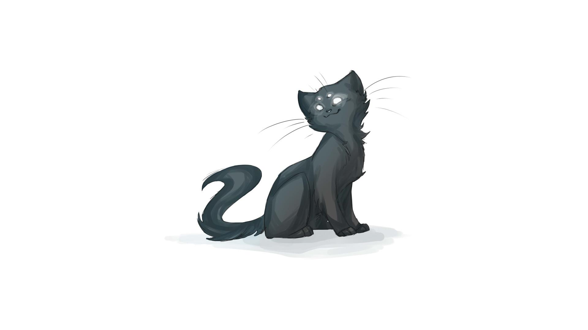 1920x1080 Homestuck Cat Drawing White cats wallpaperx1080