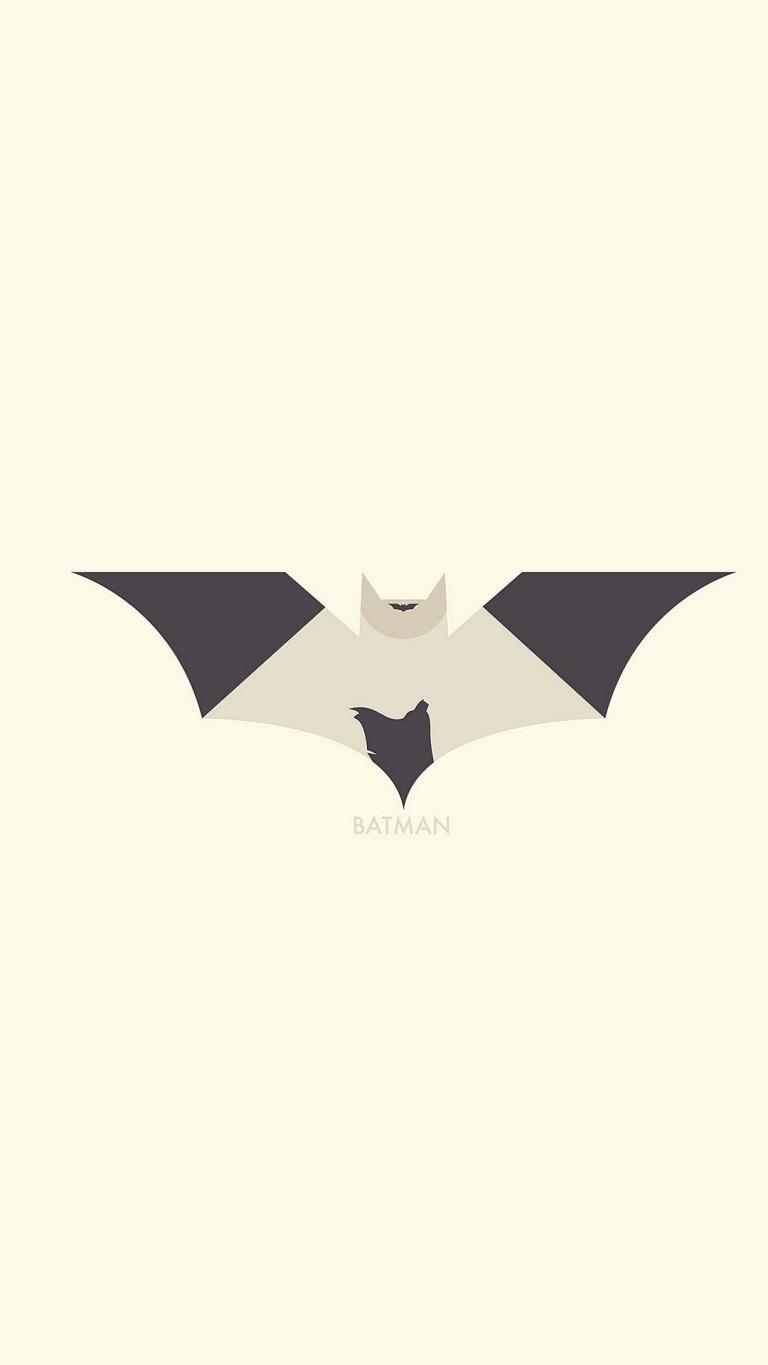 768x1365 Batman Logo Minimalism Xiaomi Poco F2 Pro HD Wallpaper