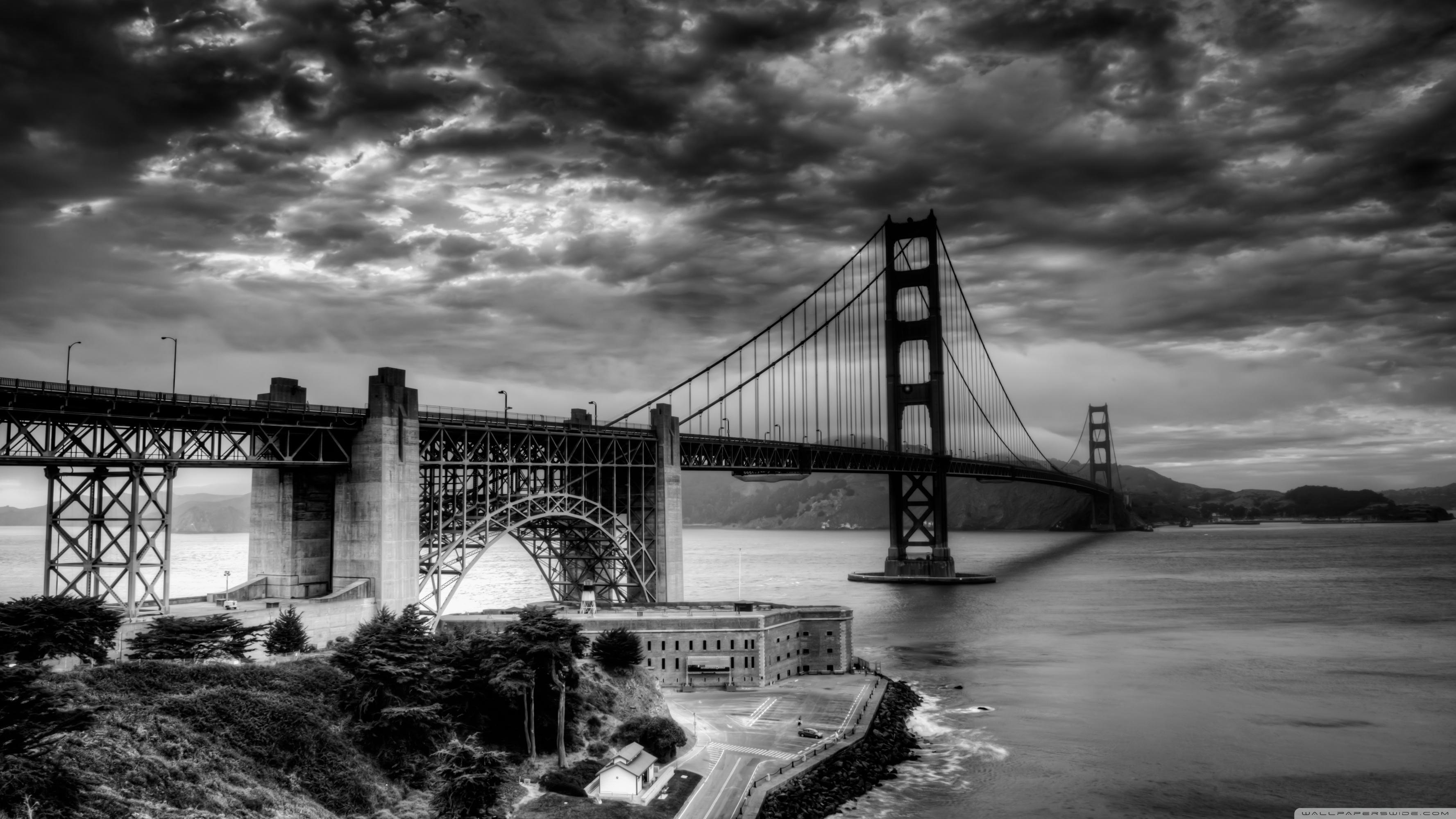 3554x1999 Golden Gate Bridge HDR Ultra HD Desktop Background Wallpaper for 4K UHD TV : Widescreen & UltraWide Desktop & Laptop : Multi Display, Dual Monitor : Tablet